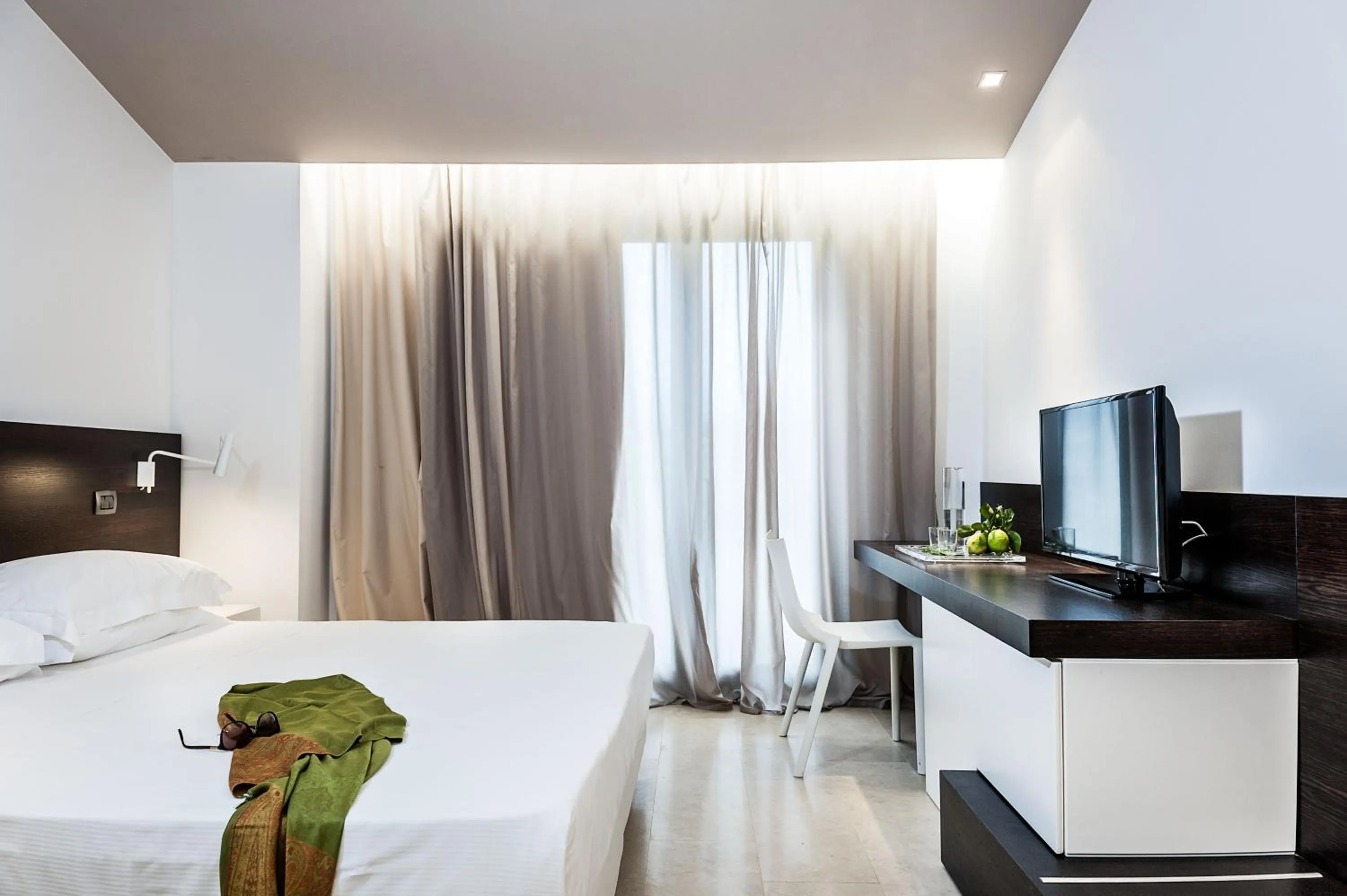 Bedroom, Bed in Ramo d'Aria Etna Boutique Hotel