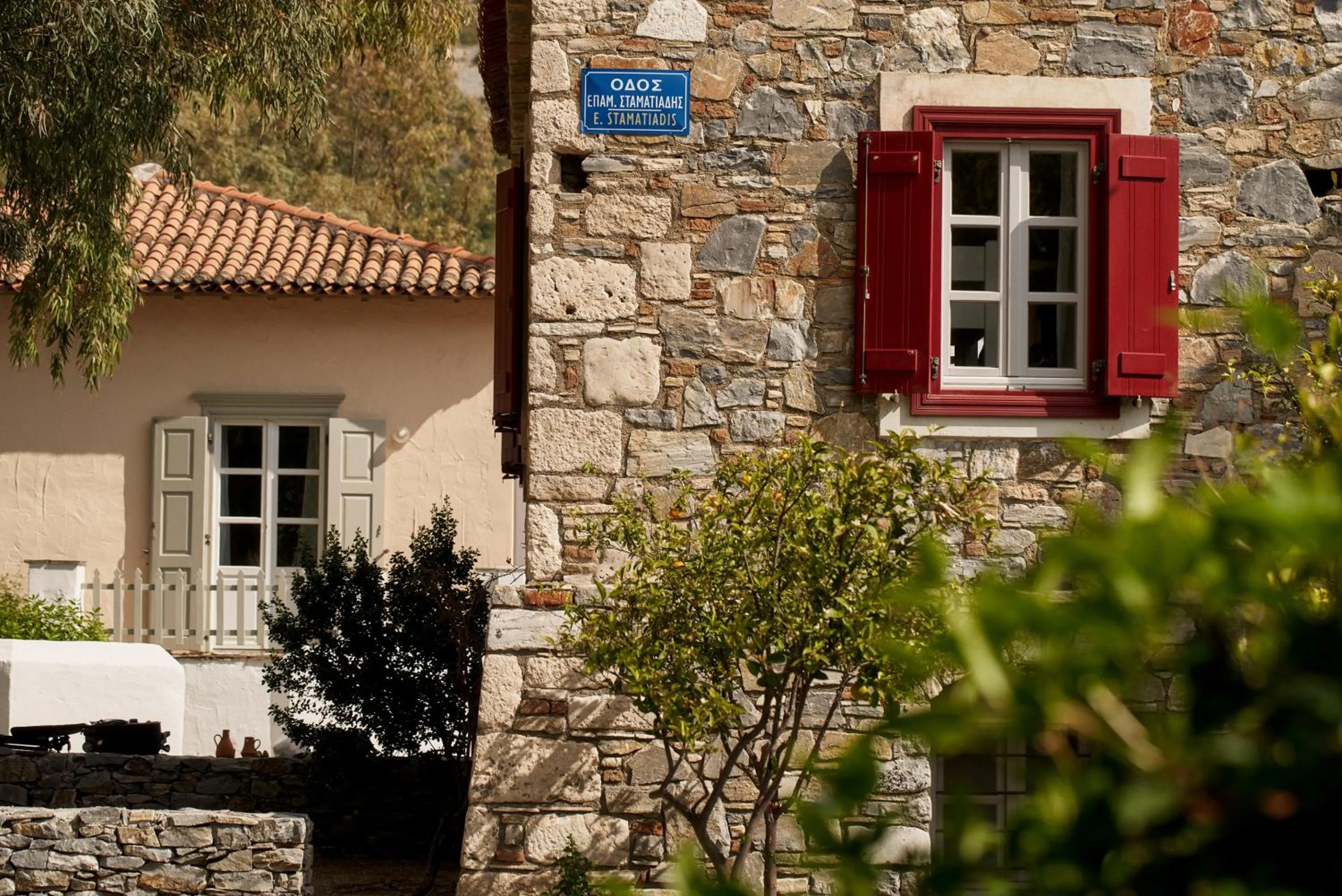 Decorative detail in Doryssa Seaside Resort