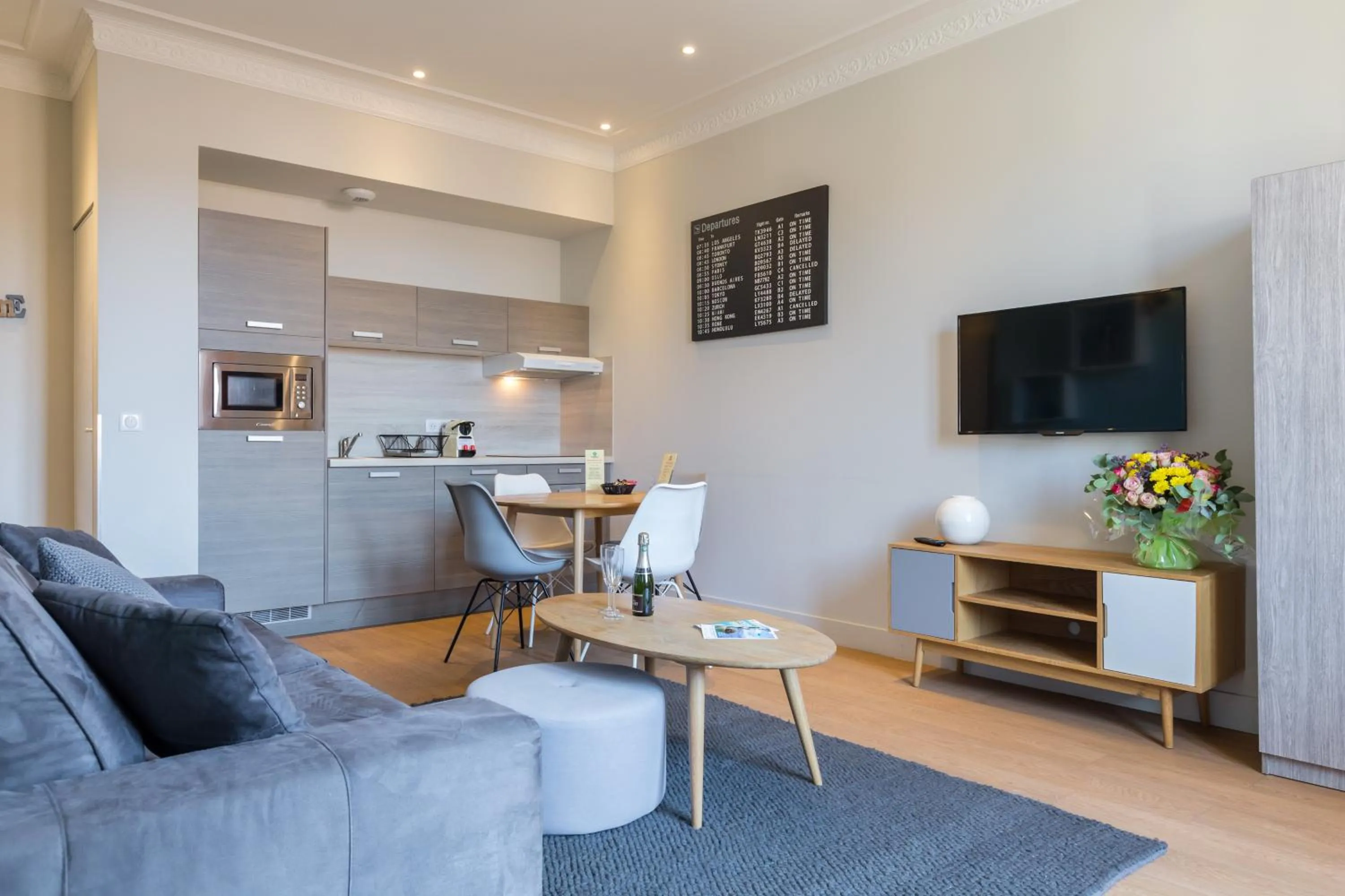 Living room in Florella Jean Jaures Apartment