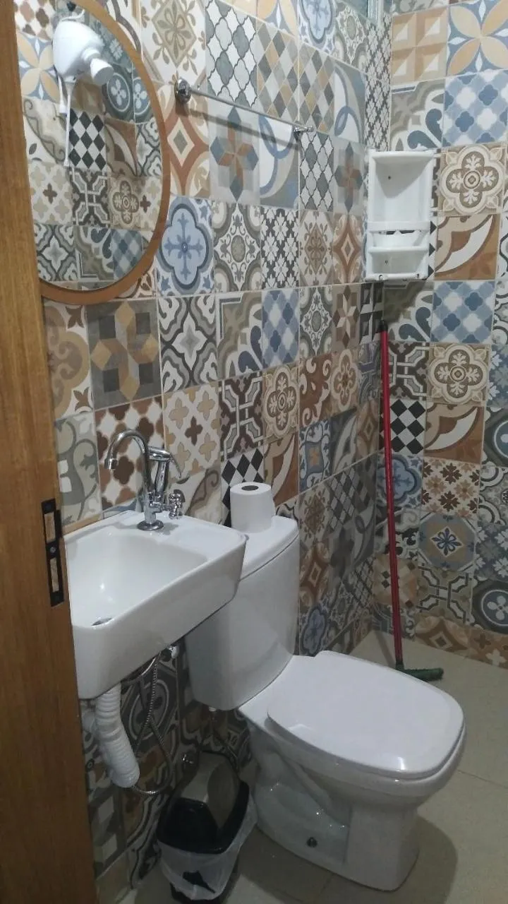 Bathroom in Hotel Vitoria Andradina