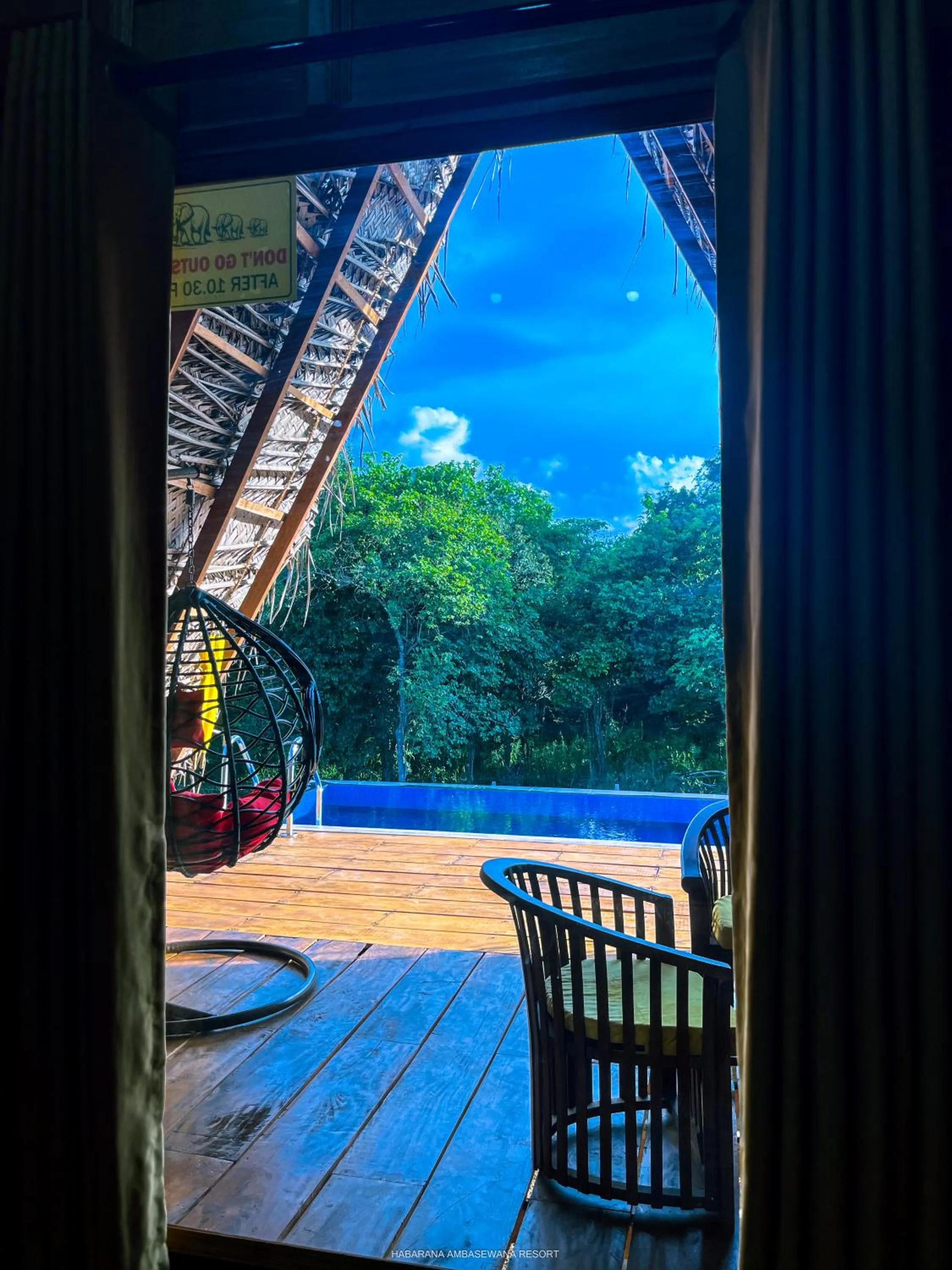 View (from property/room) in Habarana Tree House Ambasewana Resort