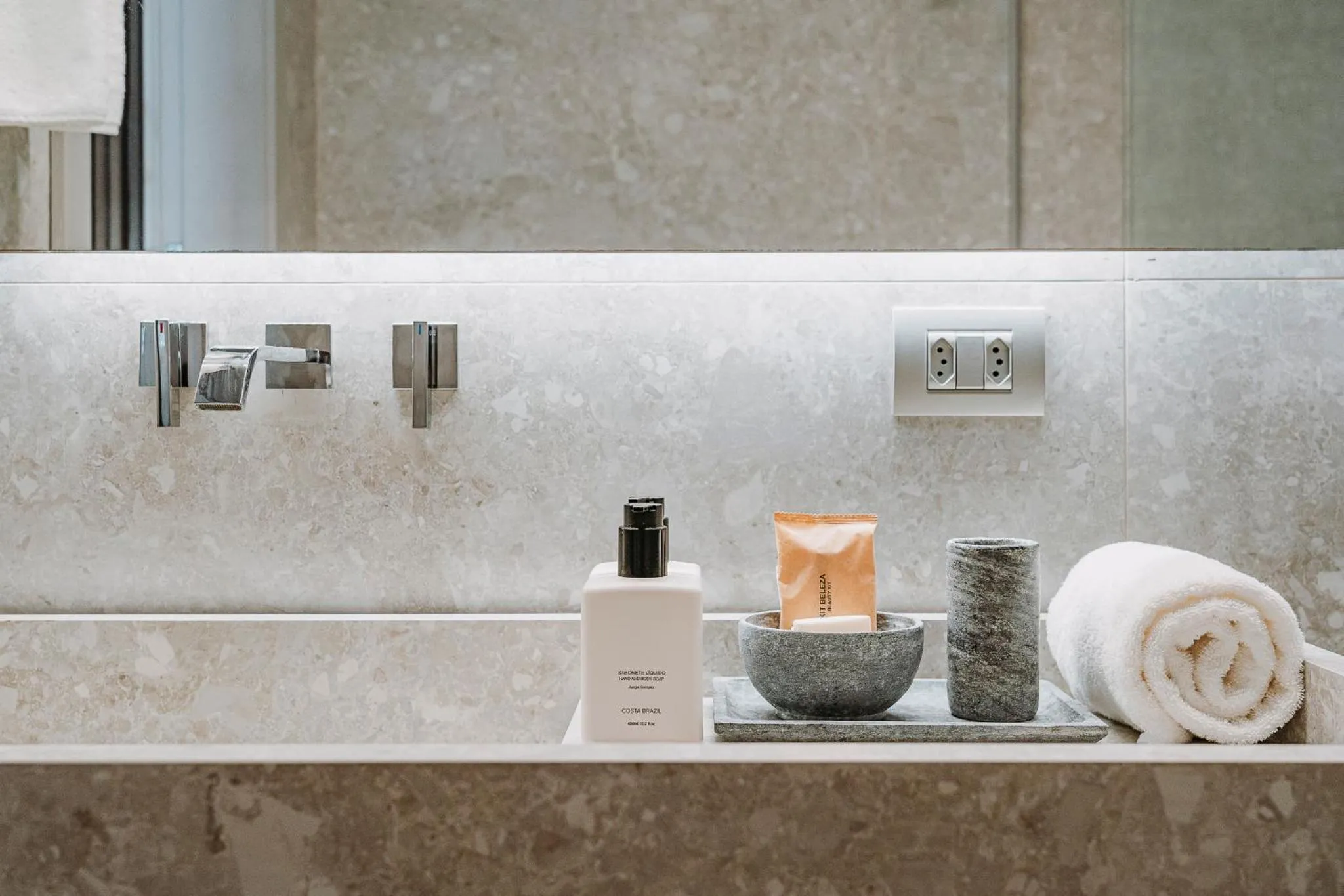 Bathroom in Pousada Maria do Mar