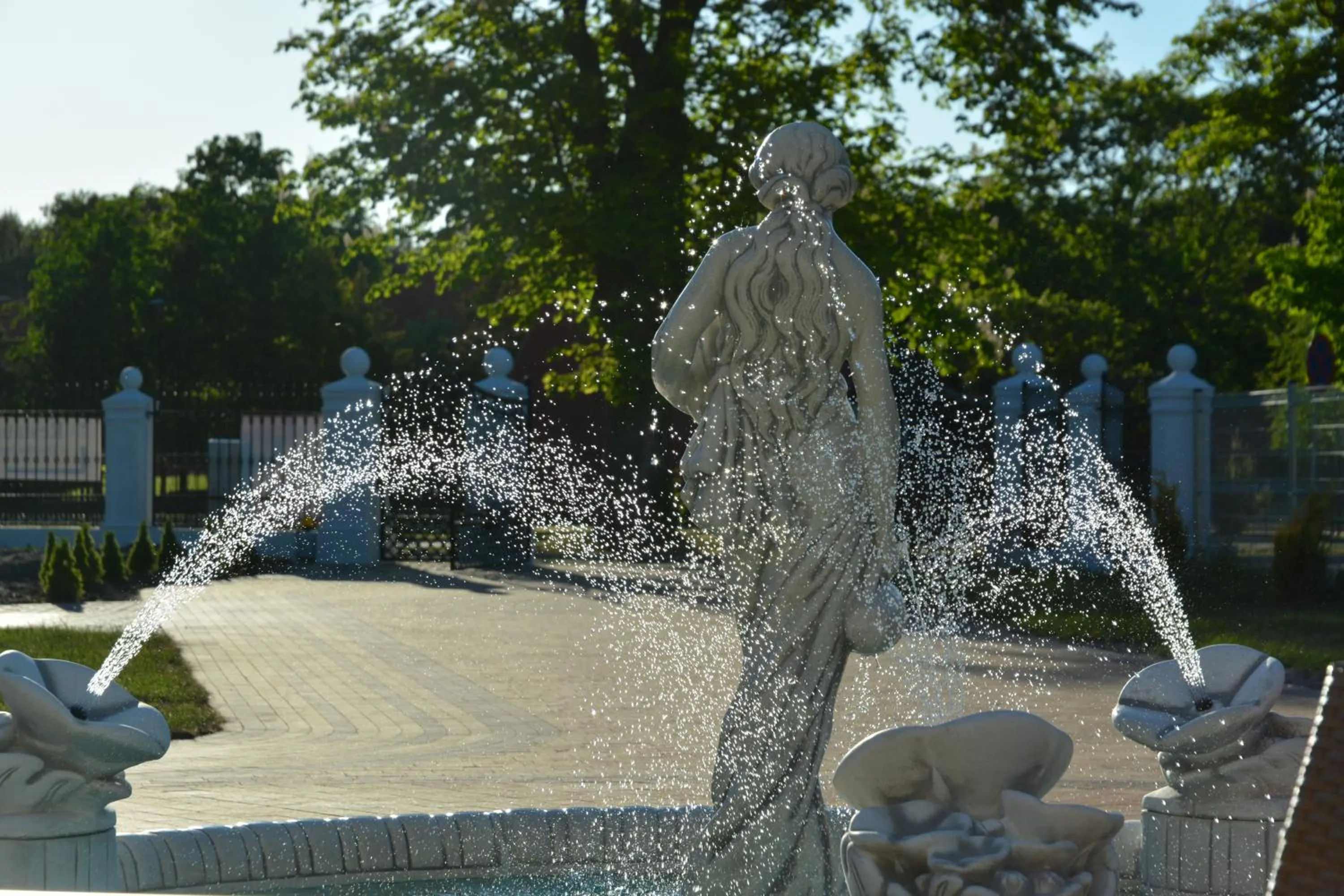Garden in Dworek Jamneński