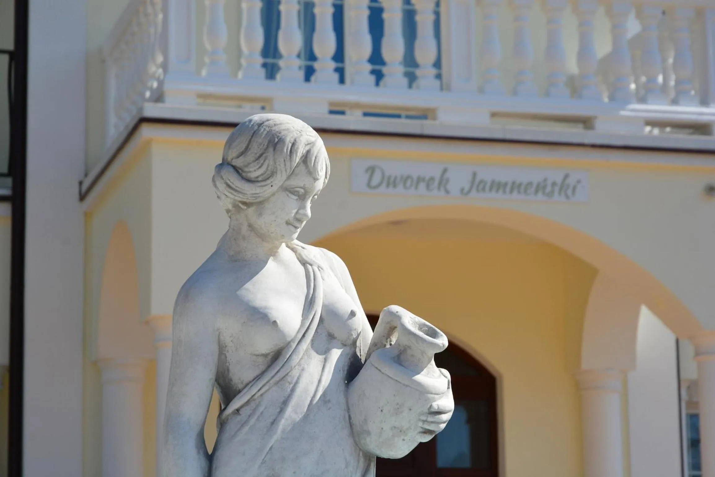 On site in Dworek Jamneński