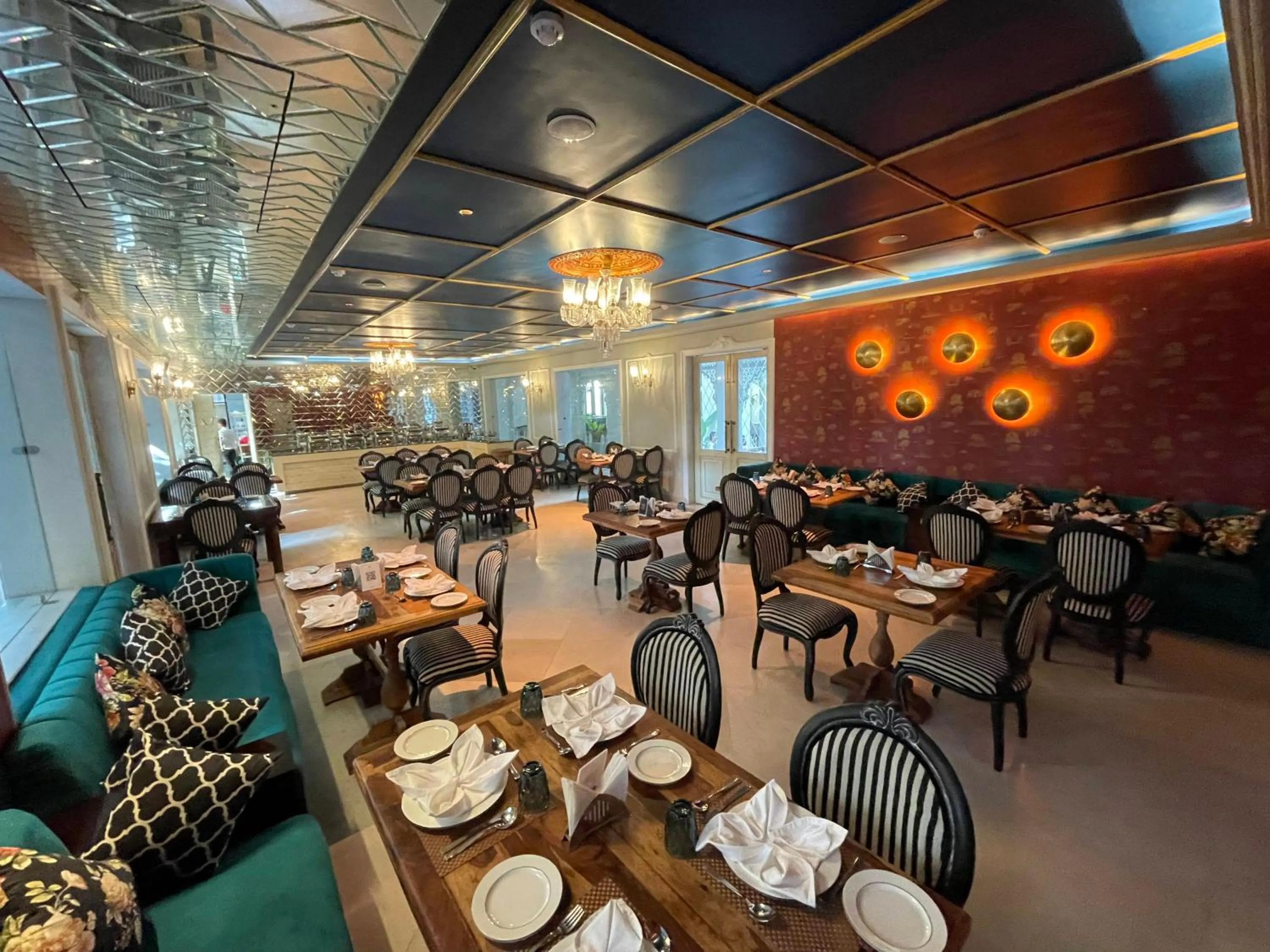 Restaurant/places to eat in Kaner Bagh A Heritage Boutique Hotel