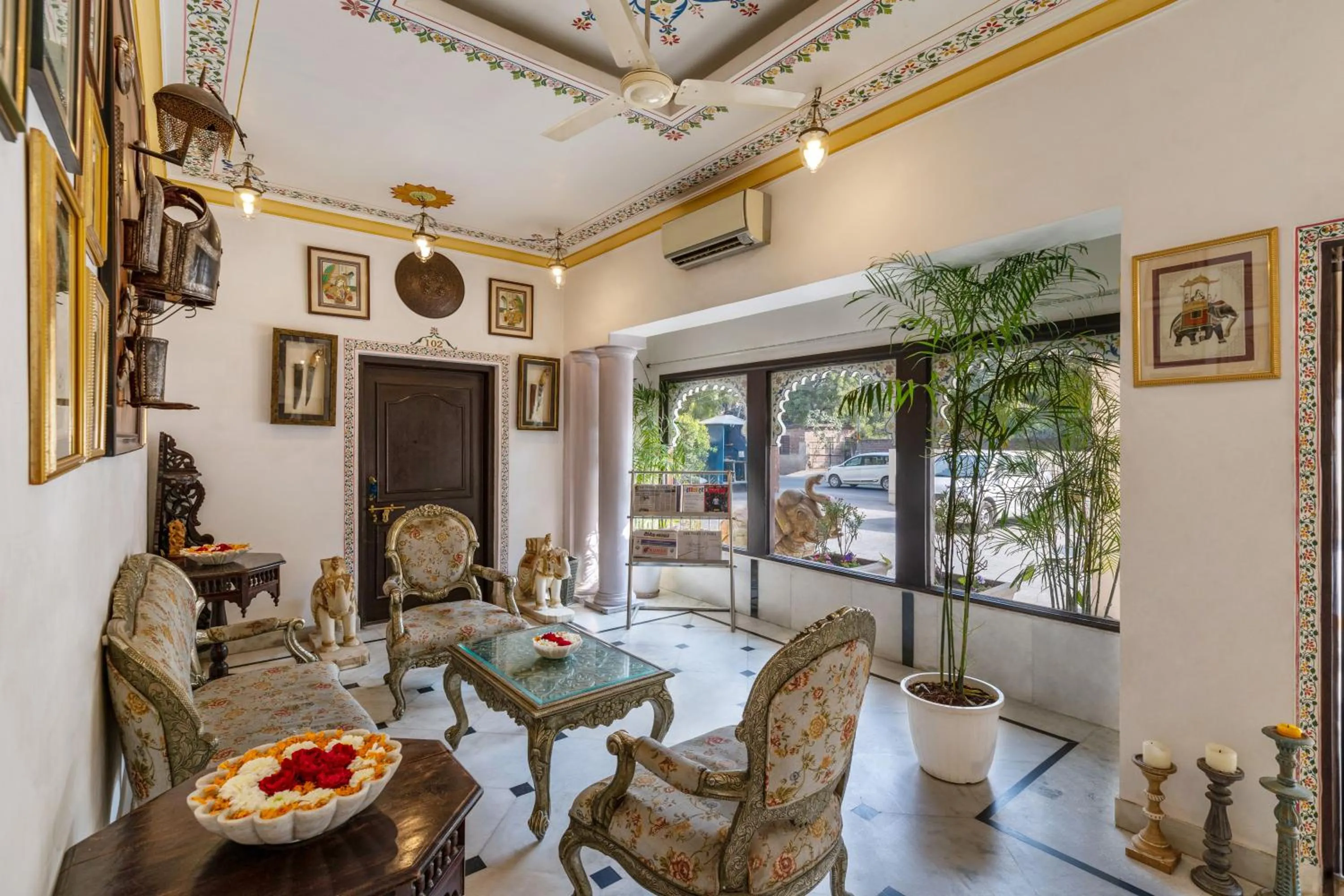 Lobby or reception in Kaner Bagh A Heritage Boutique Hotel