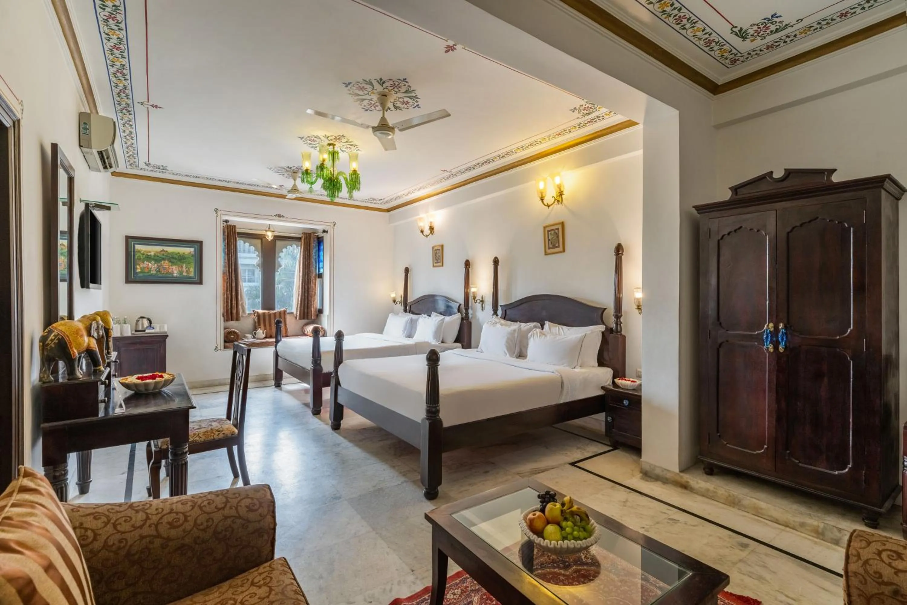 Photo of the whole room, Bed in Kaner Bagh A Heritage Boutique Hotel