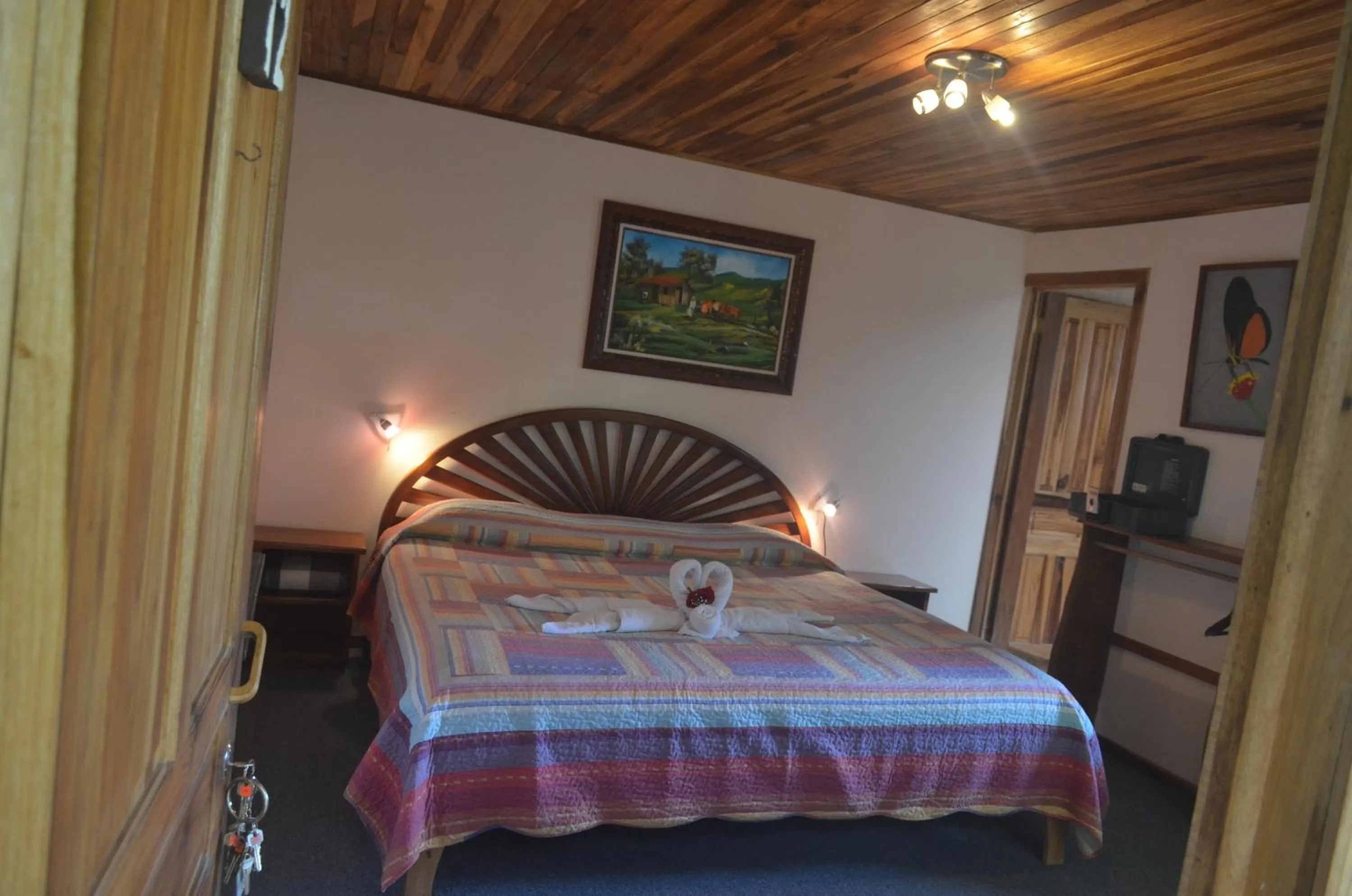 Photo of the whole room, Bed in Historias Lodge