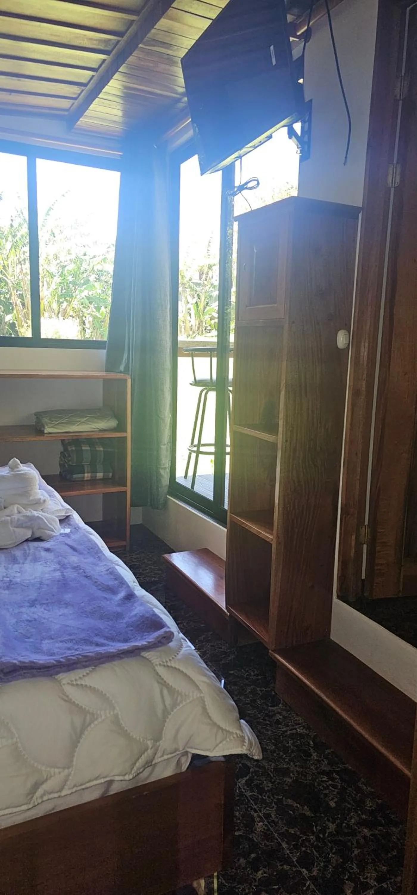 Bed in Historias Lodge