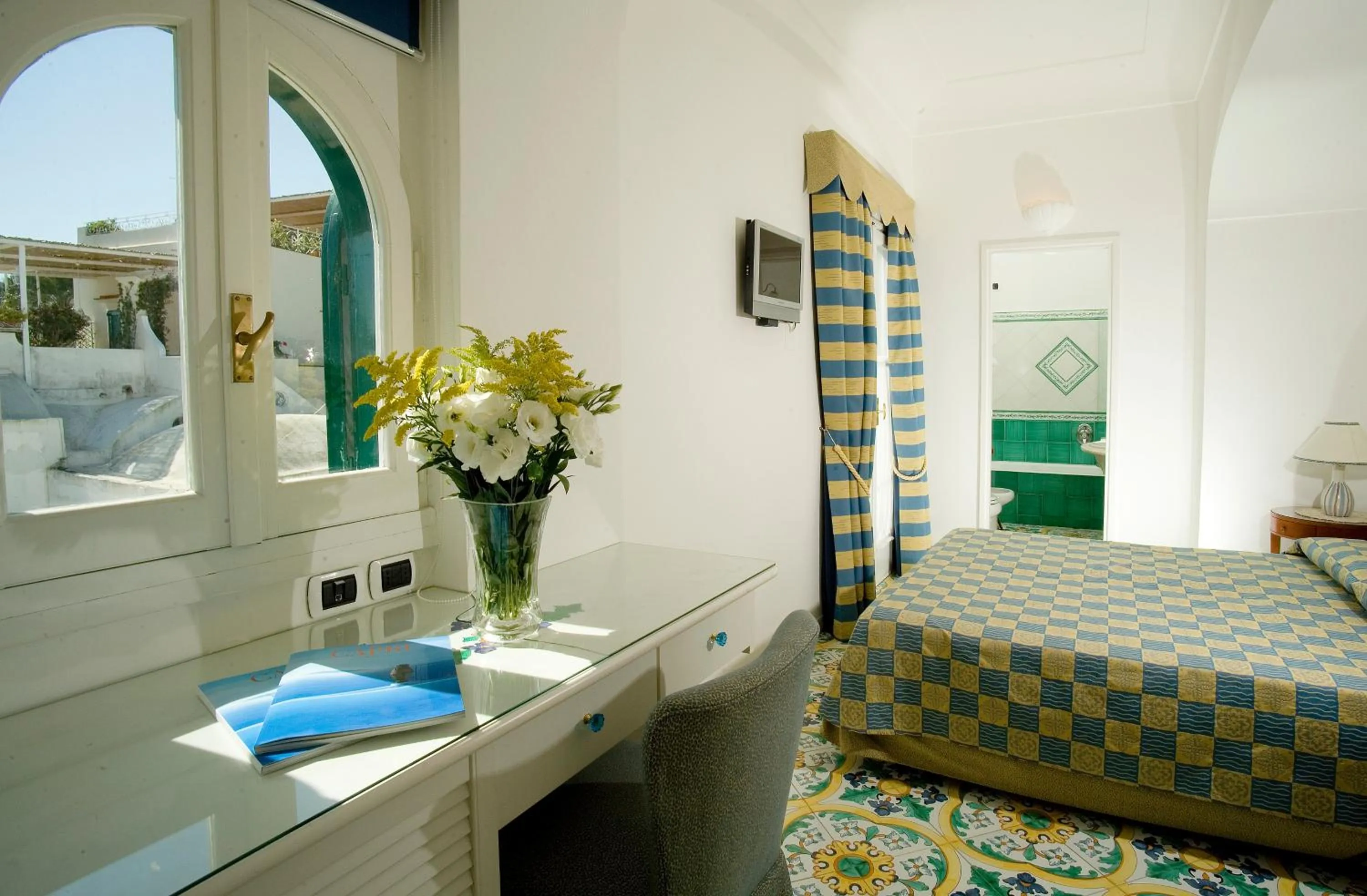 Bed in Albergo Gatto Bianco