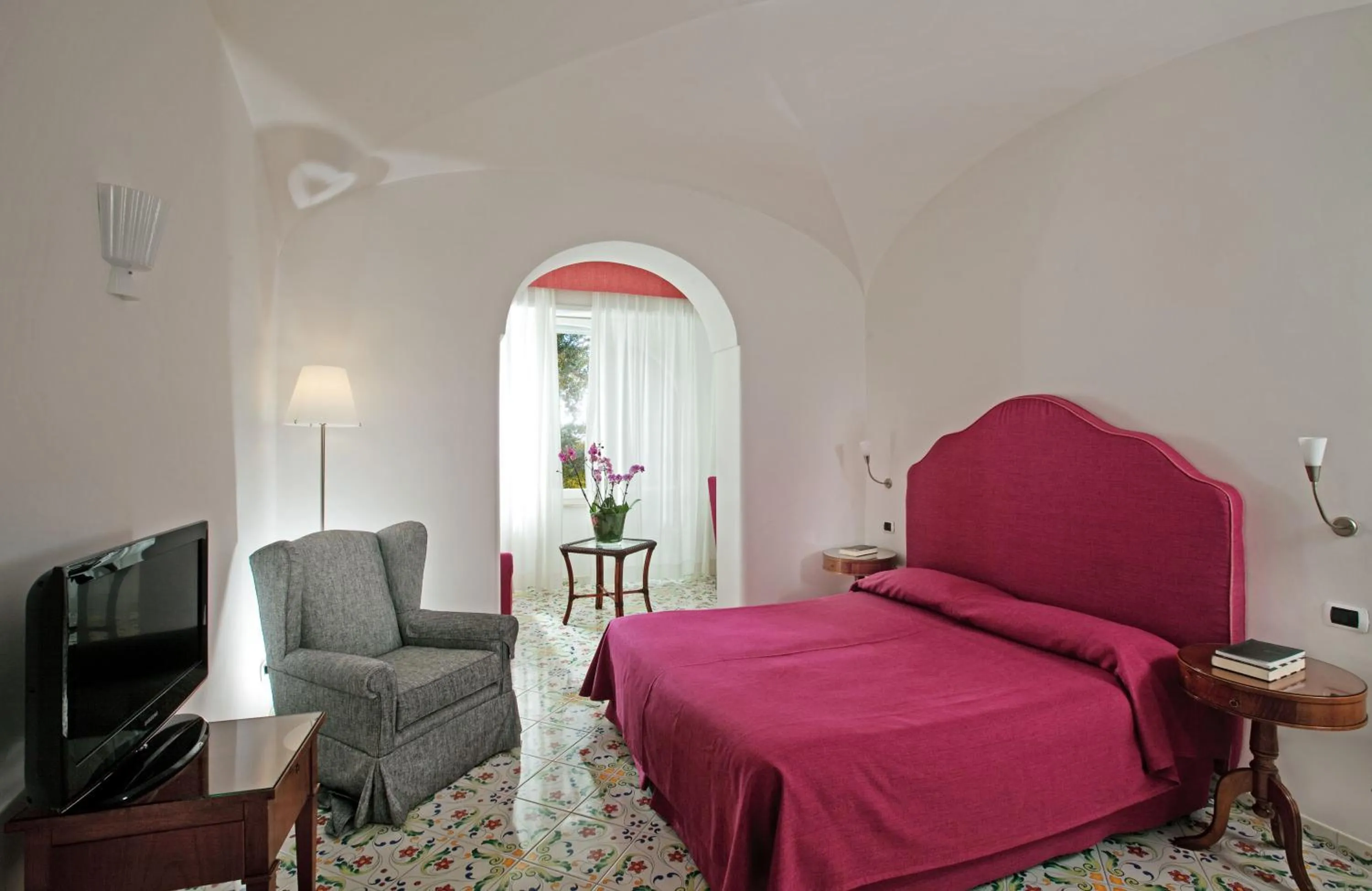 Bed in Albergo Gatto Bianco
