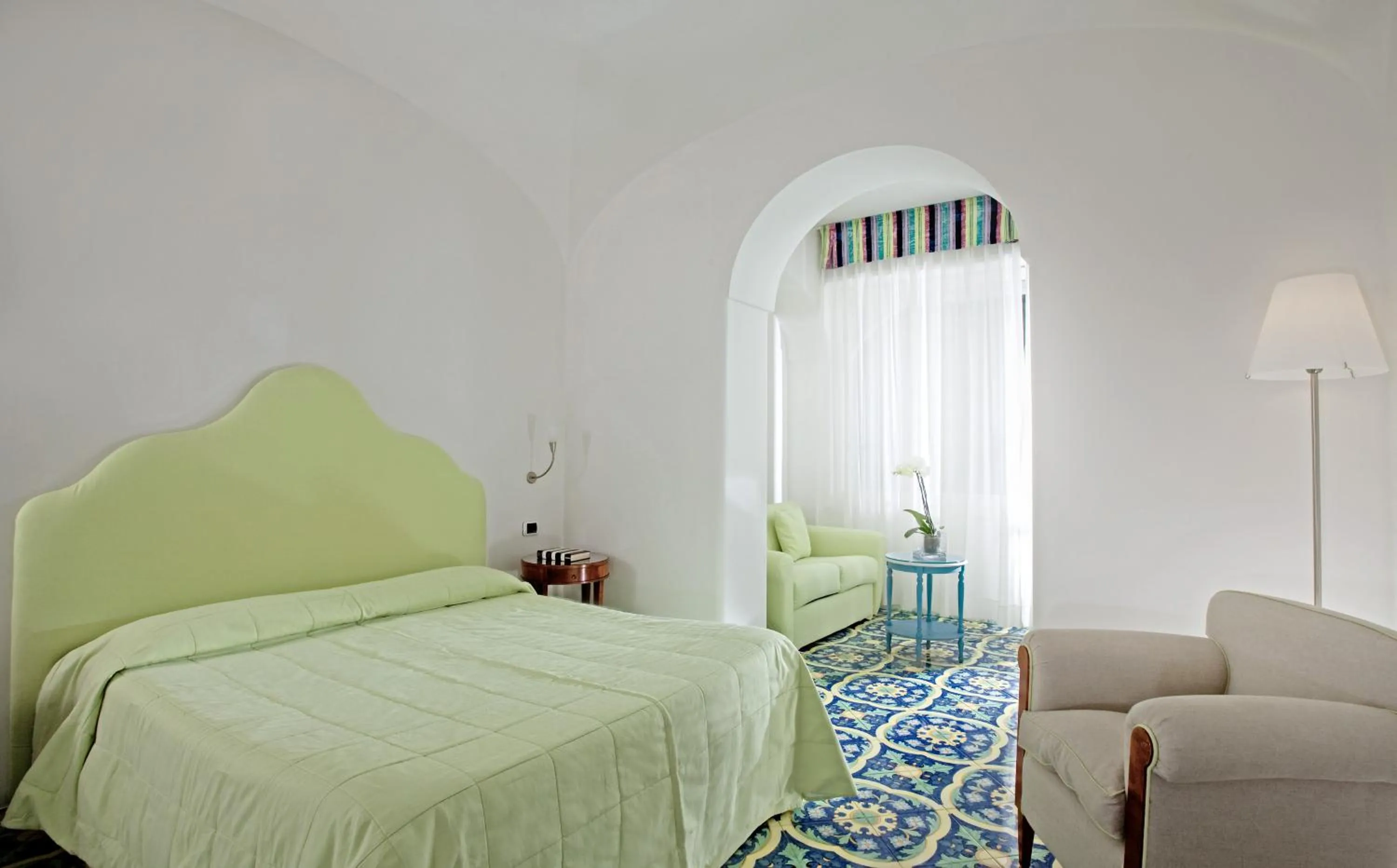 Bed in Albergo Gatto Bianco