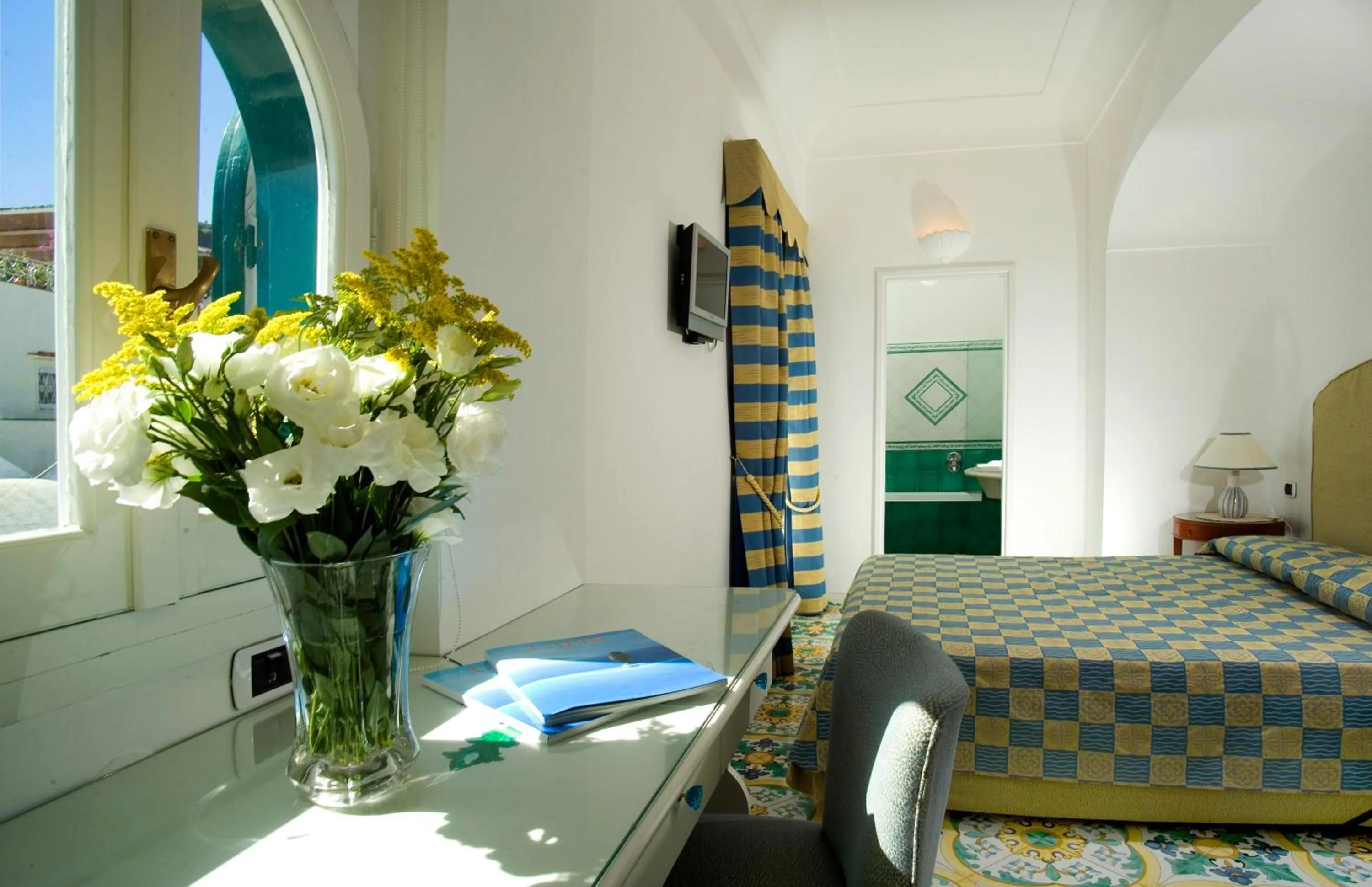 Bed in Albergo Gatto Bianco