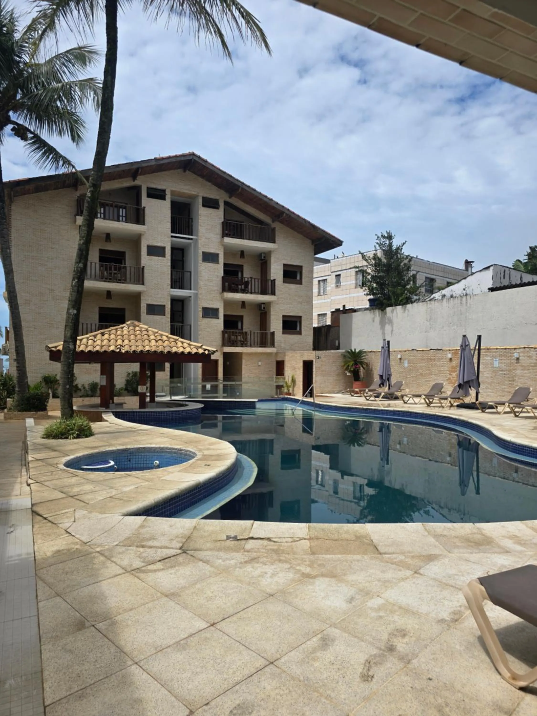Pool view in Senses Praia Hotel