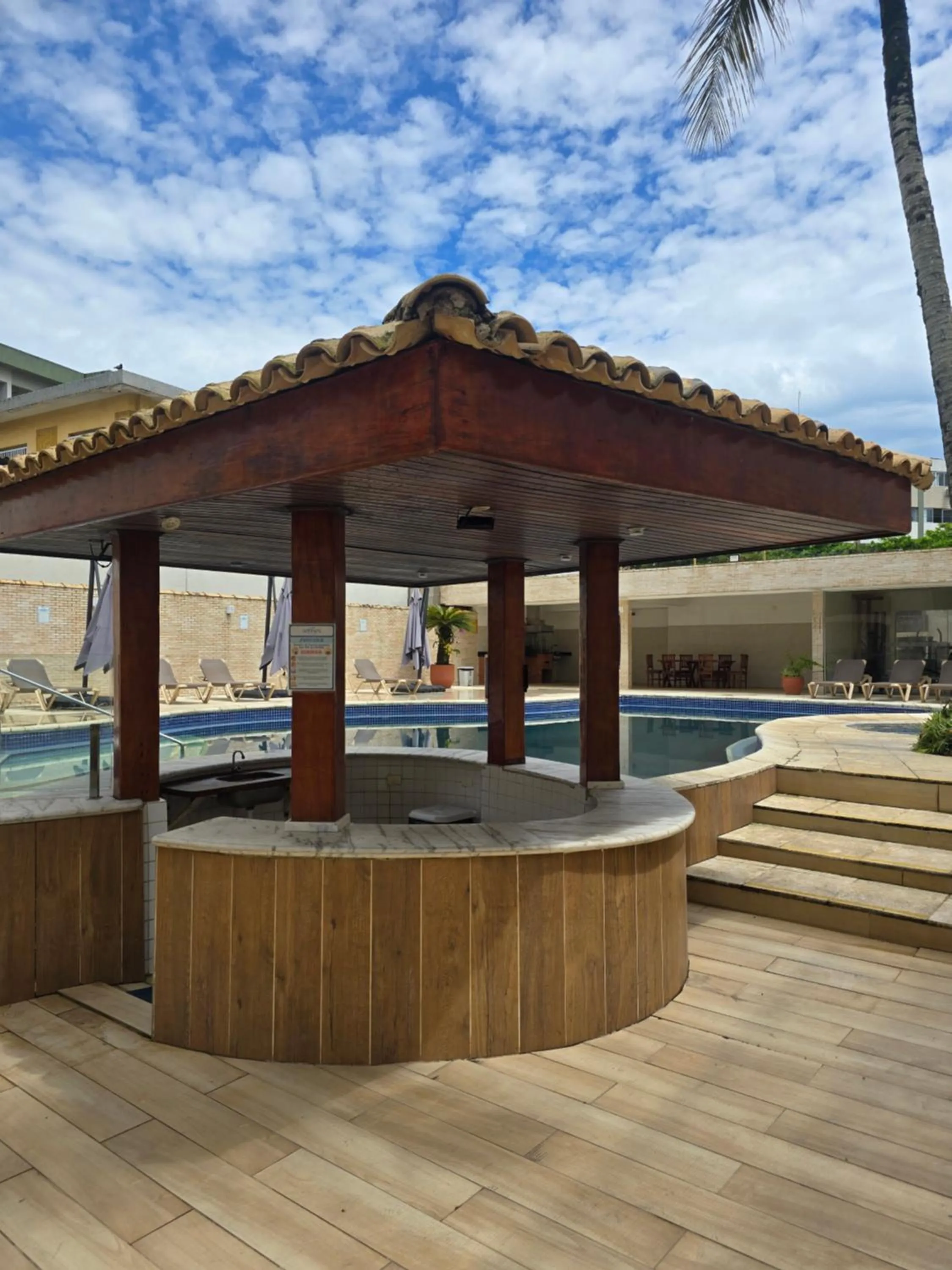 Pool view in Senses Praia Hotel
