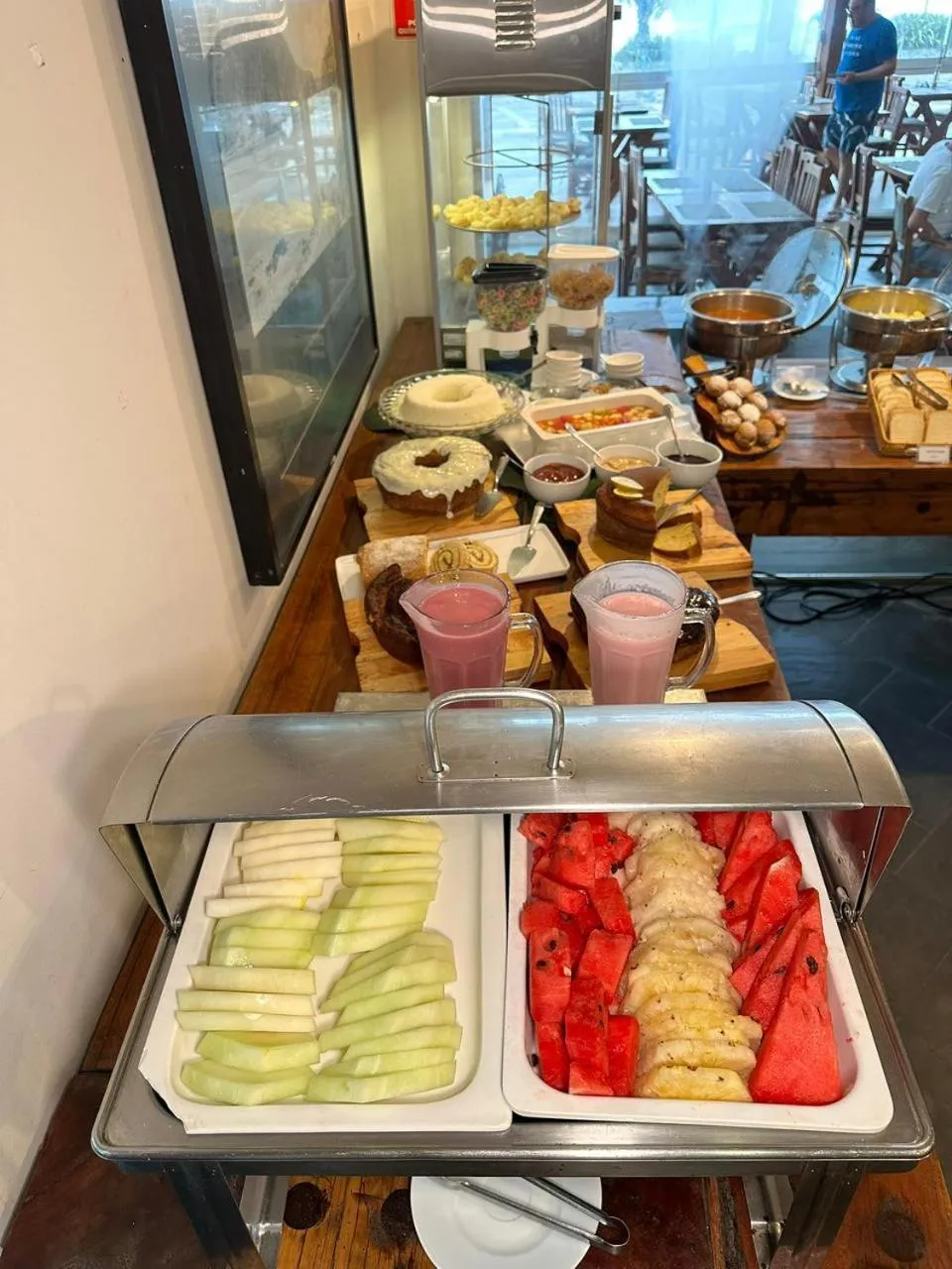 Buffet breakfast in Senses Praia Hotel