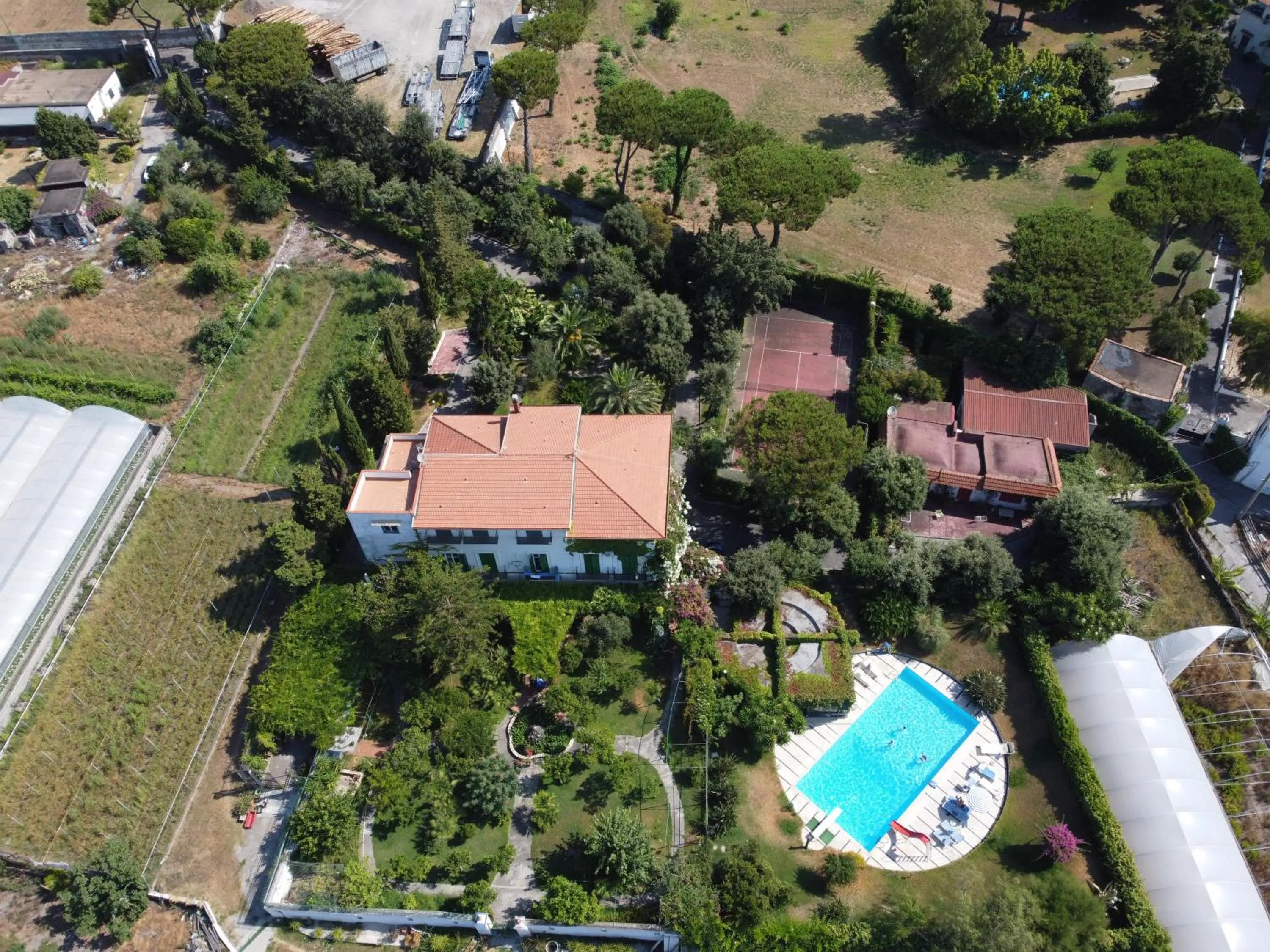 Bird's eye view in B&B Casina de Goyzueta