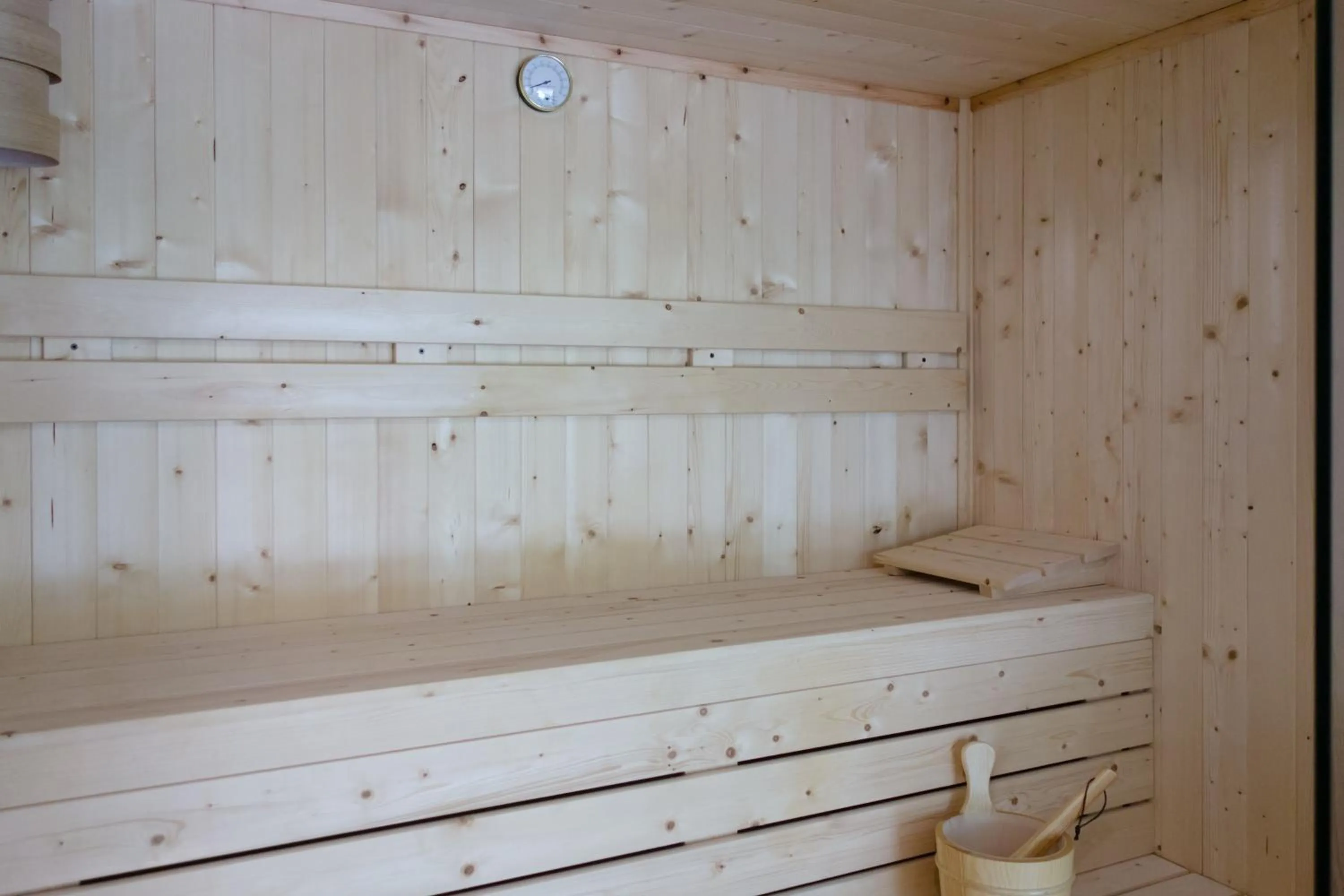 Sauna in B&B Casina de Goyzueta