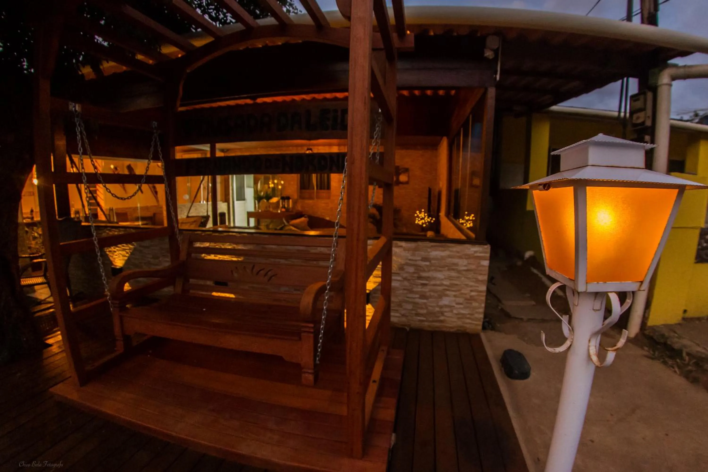 Balcony/Terrace in Pousada da Leide