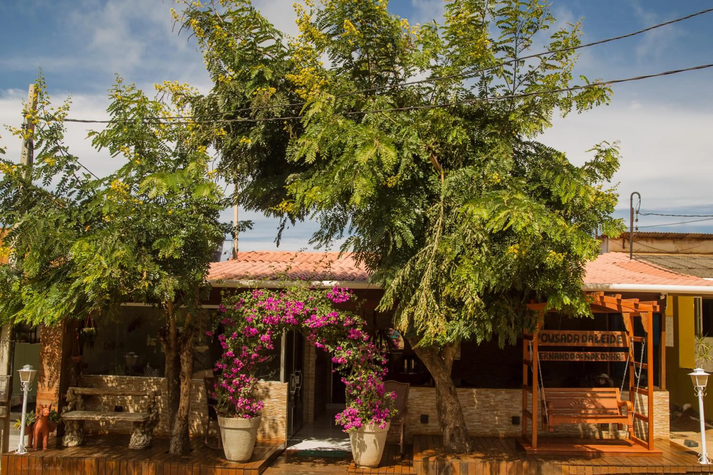 Facade/entrance in Pousada da Leide