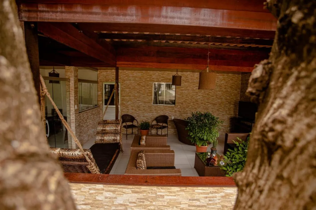 Patio in Pousada da Leide