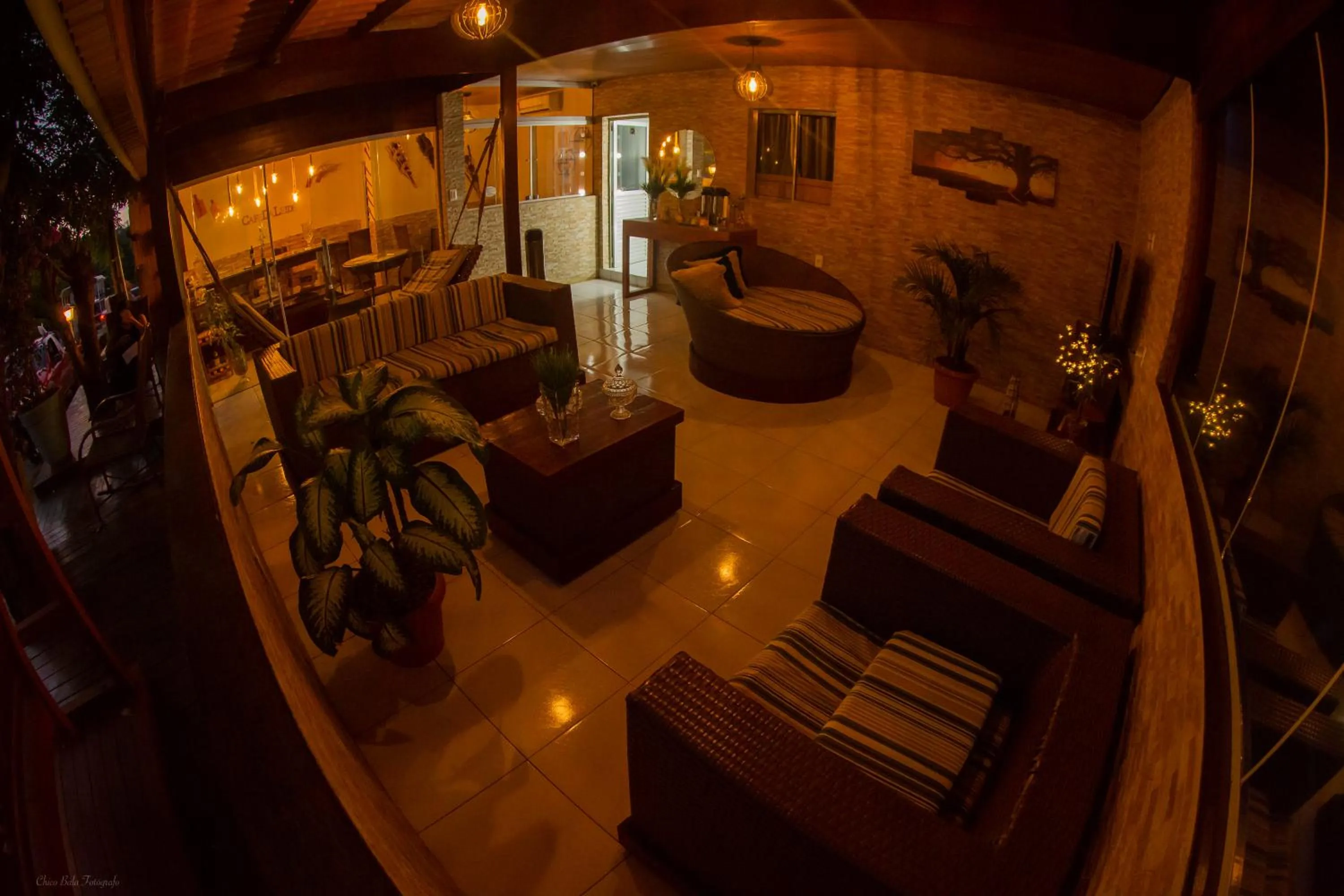 Balcony/Terrace in Pousada da Leide