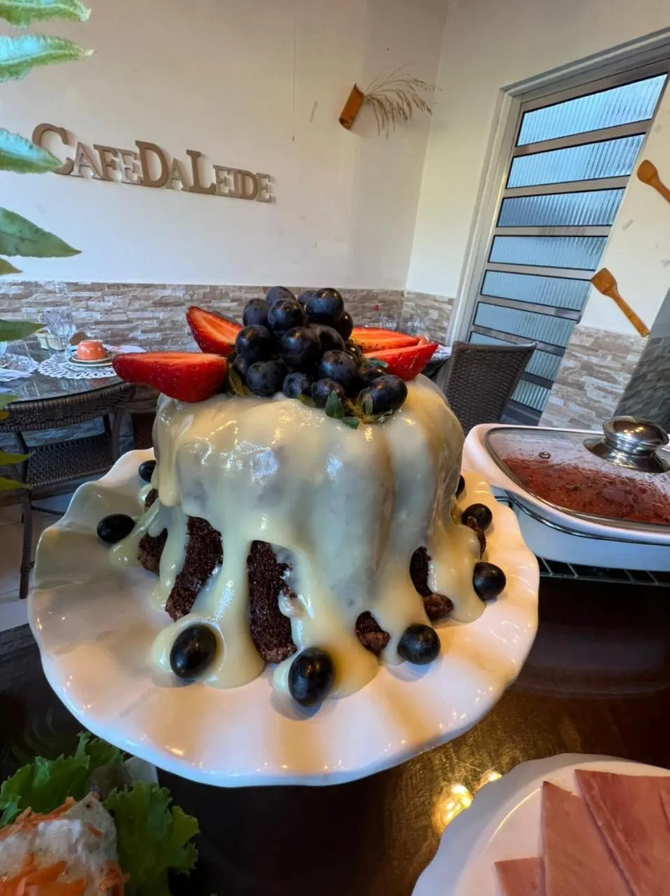 Food and drinks in Pousada da Leide