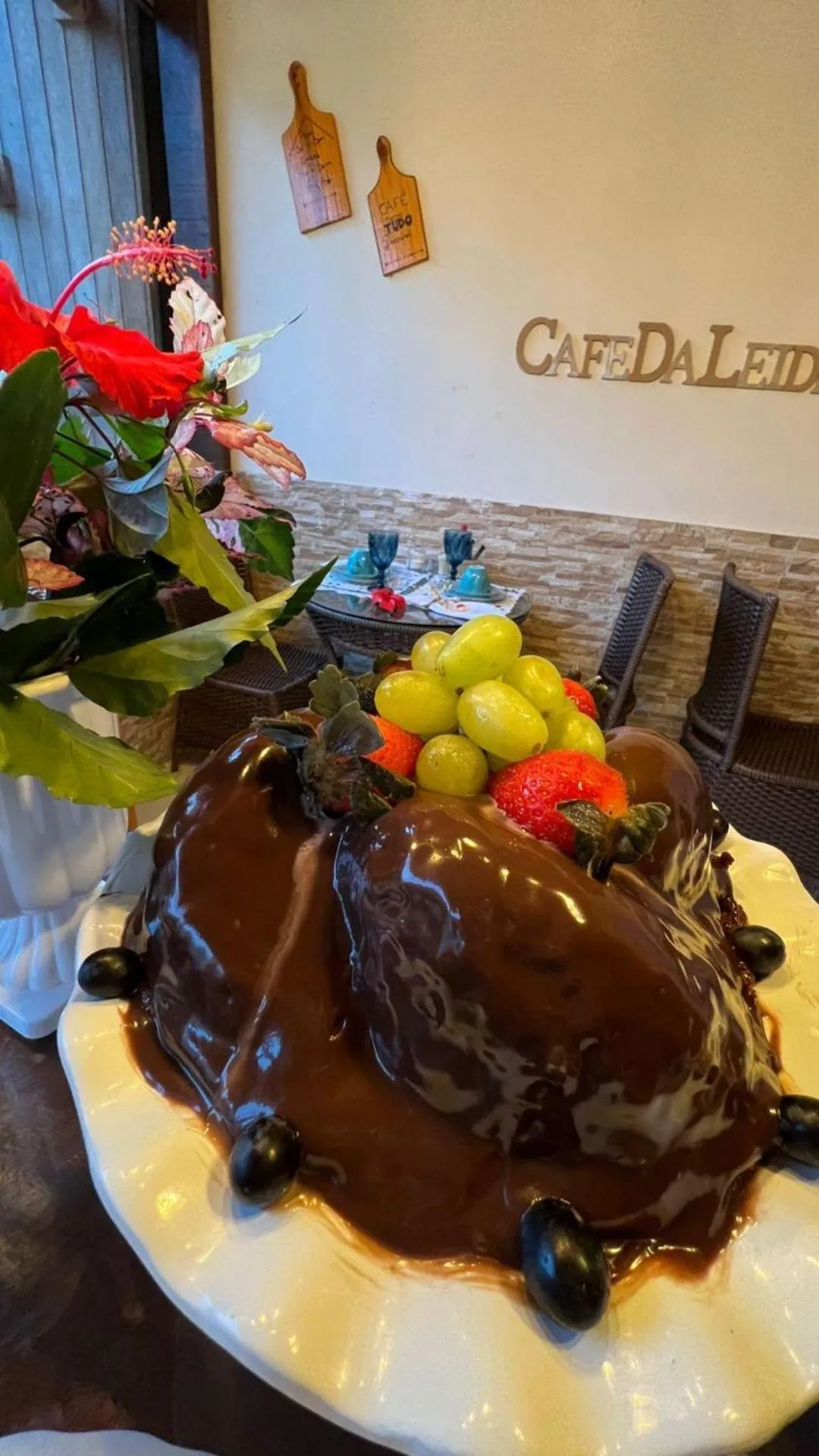 Breakfast in Pousada da Leide