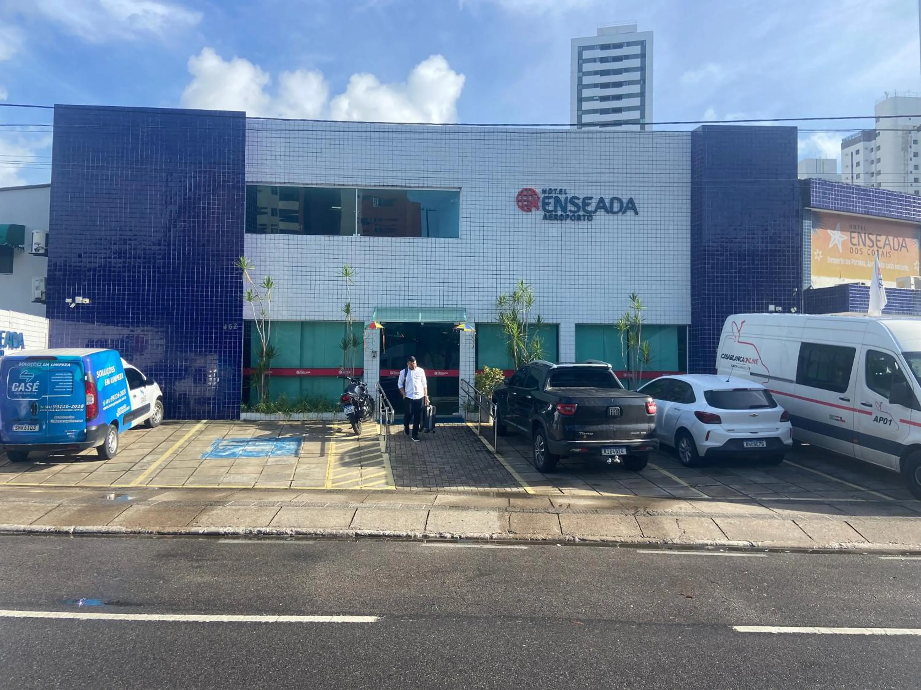 Facade/entrance in Hotel Enseada Aeroporto