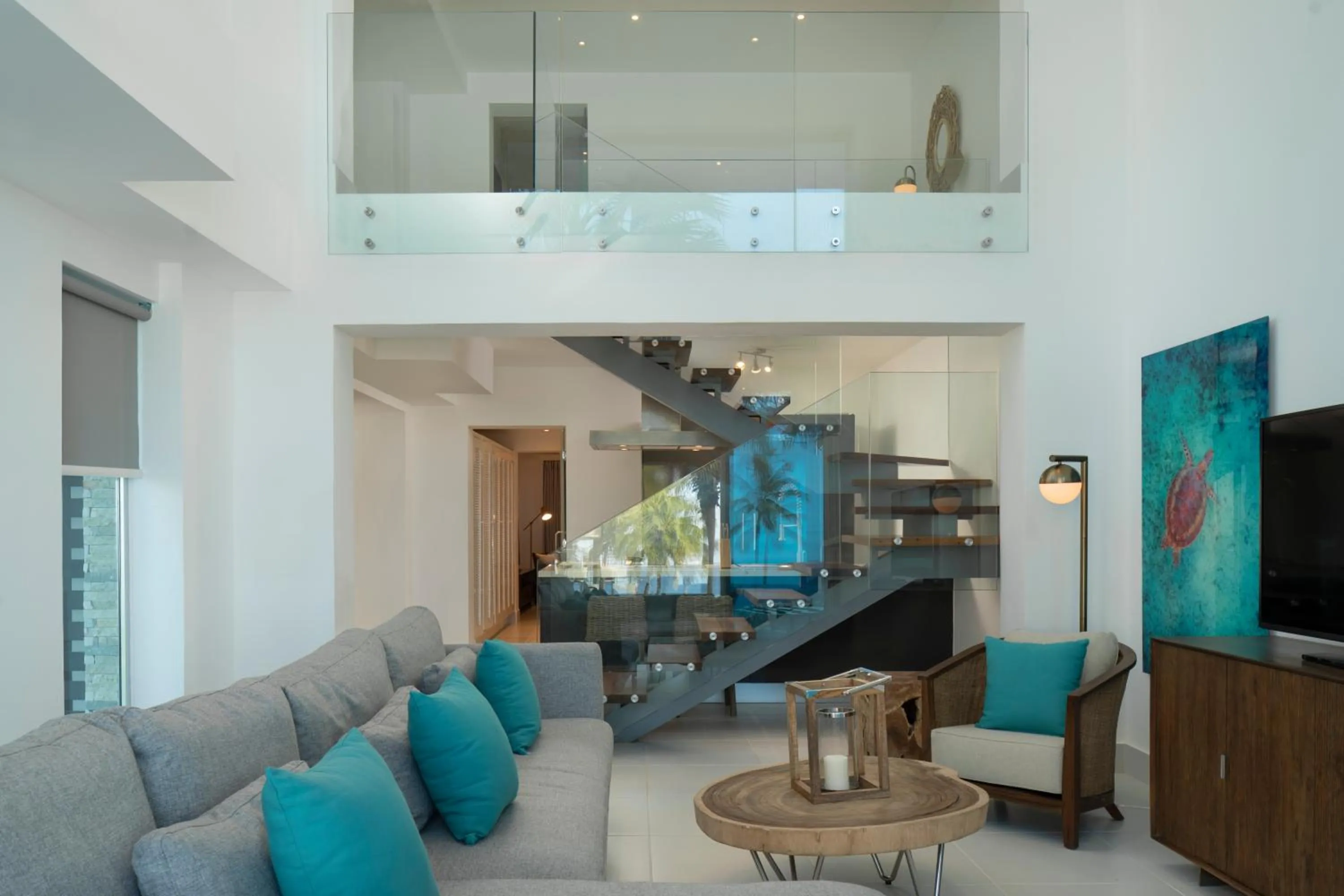 Living room in The Ocean Club, a Luxury Collection Resort, Costa Norte