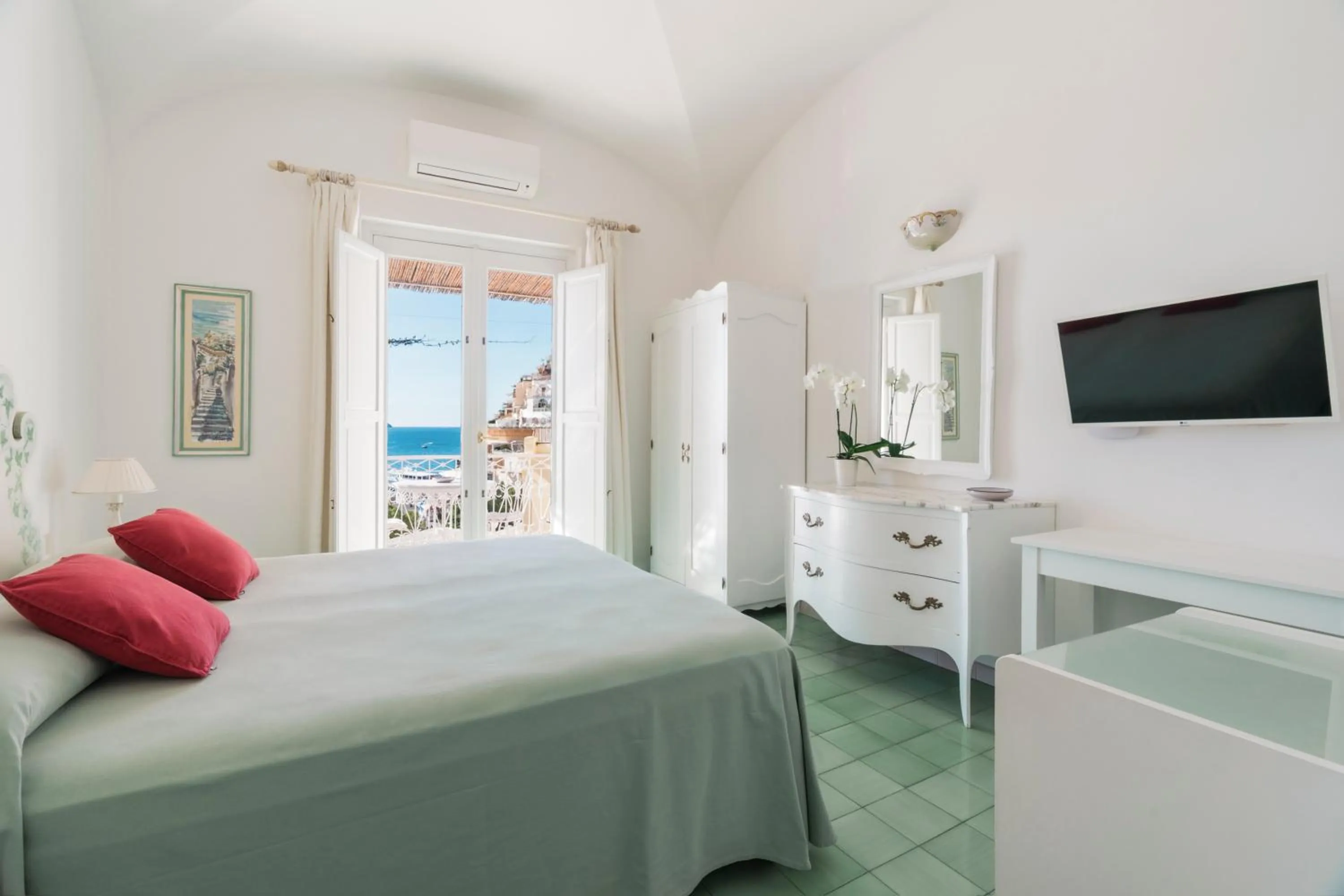 Bed in Villa La Tartana