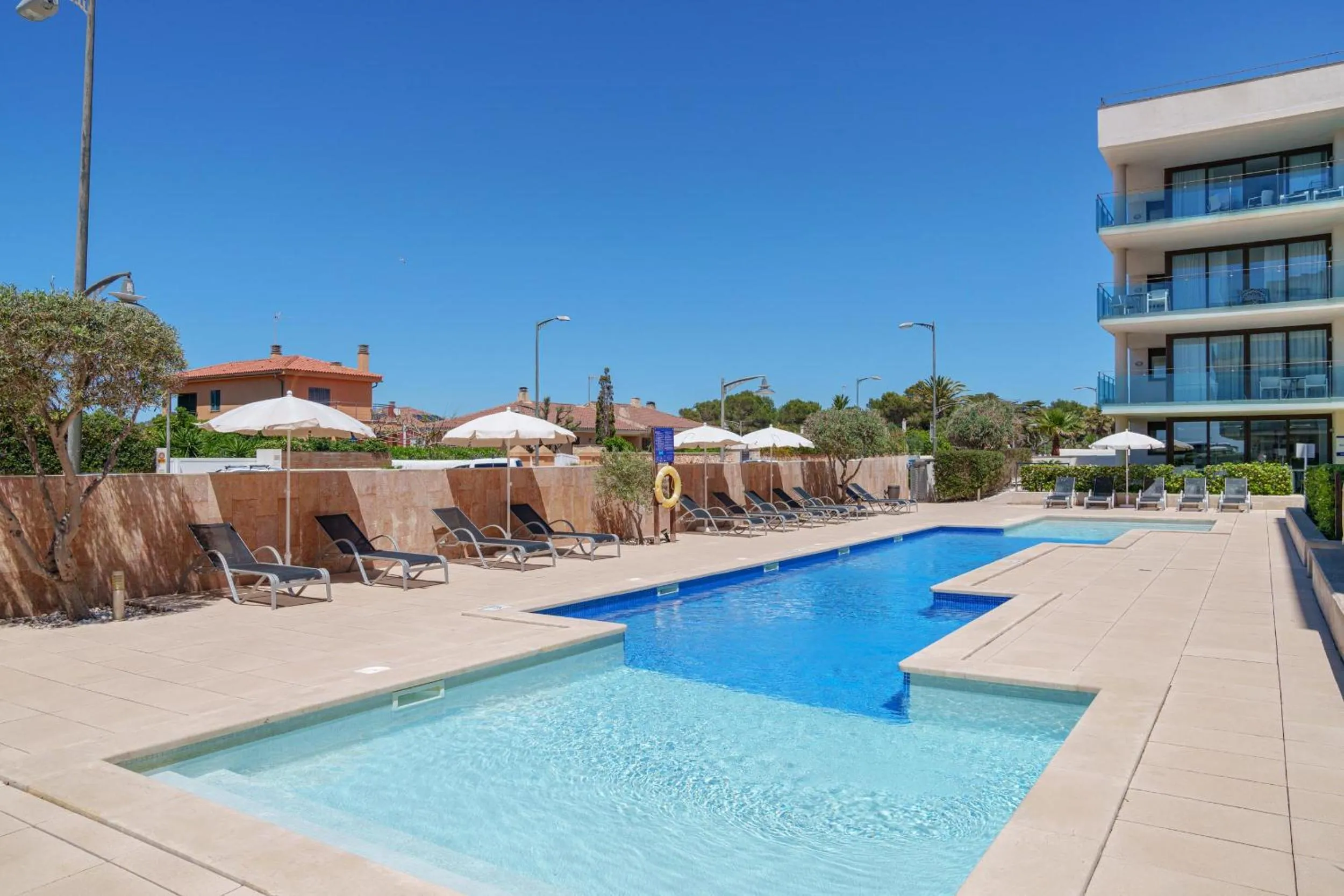 Solarium in Aparthotel Caprice Skyline