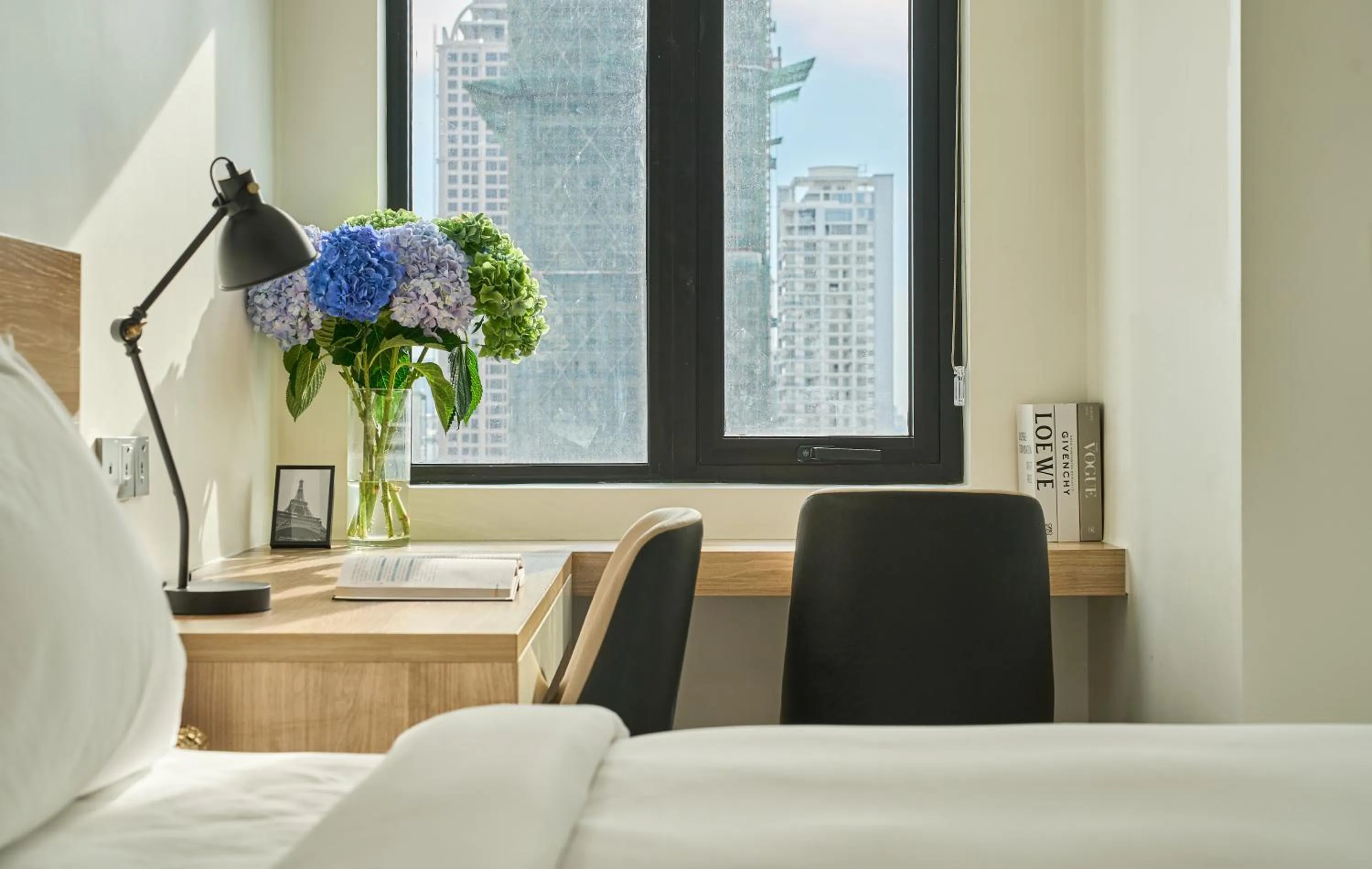 hair dresser, Bed in Noden2 Hotel & Apartment