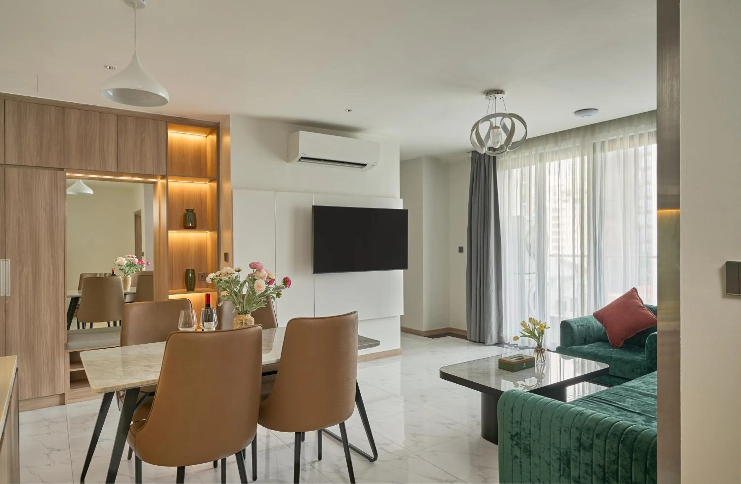 Living room in Noden2 Hotel & Apartment