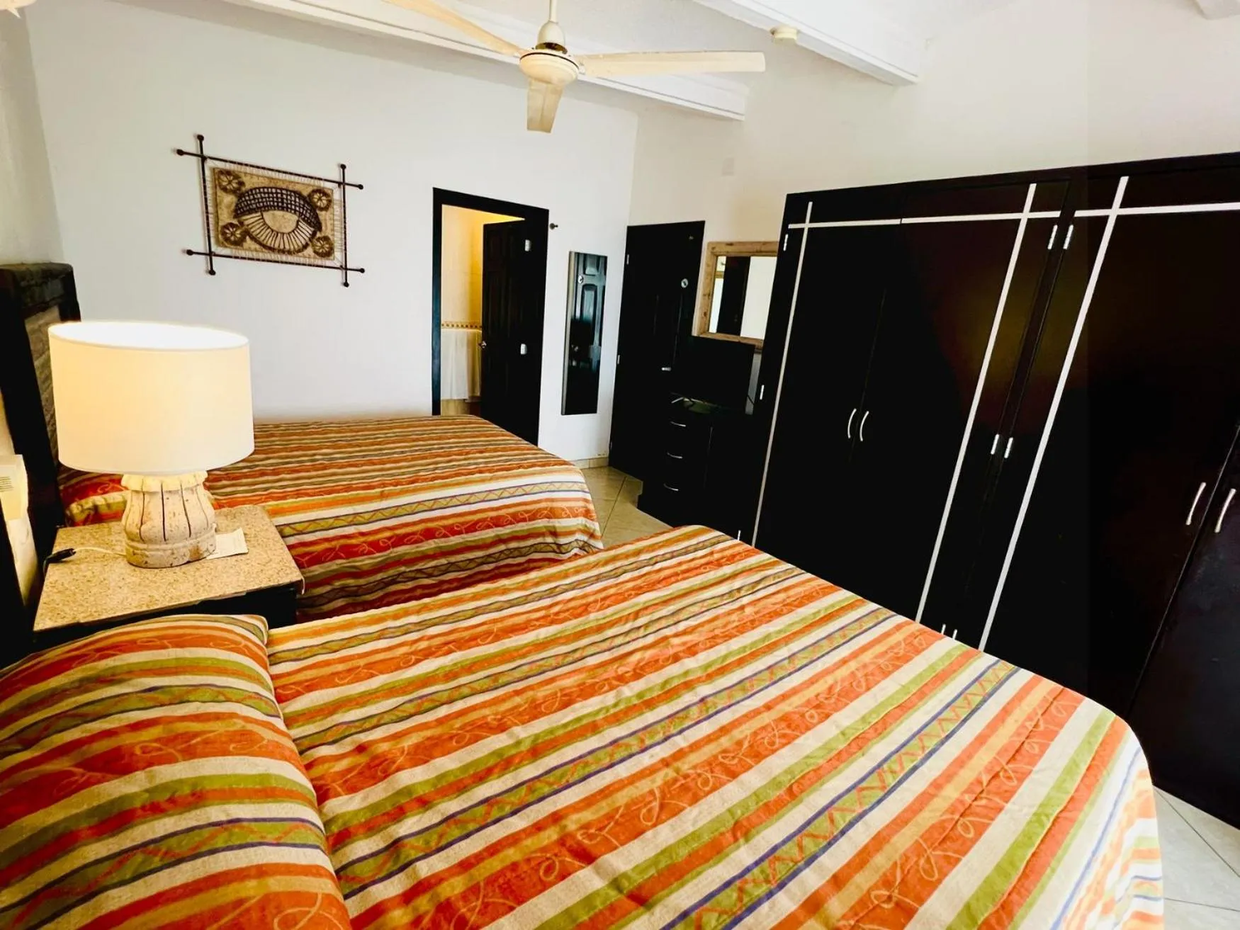 Bed in Los Picos Hotel & Suites Bucerias