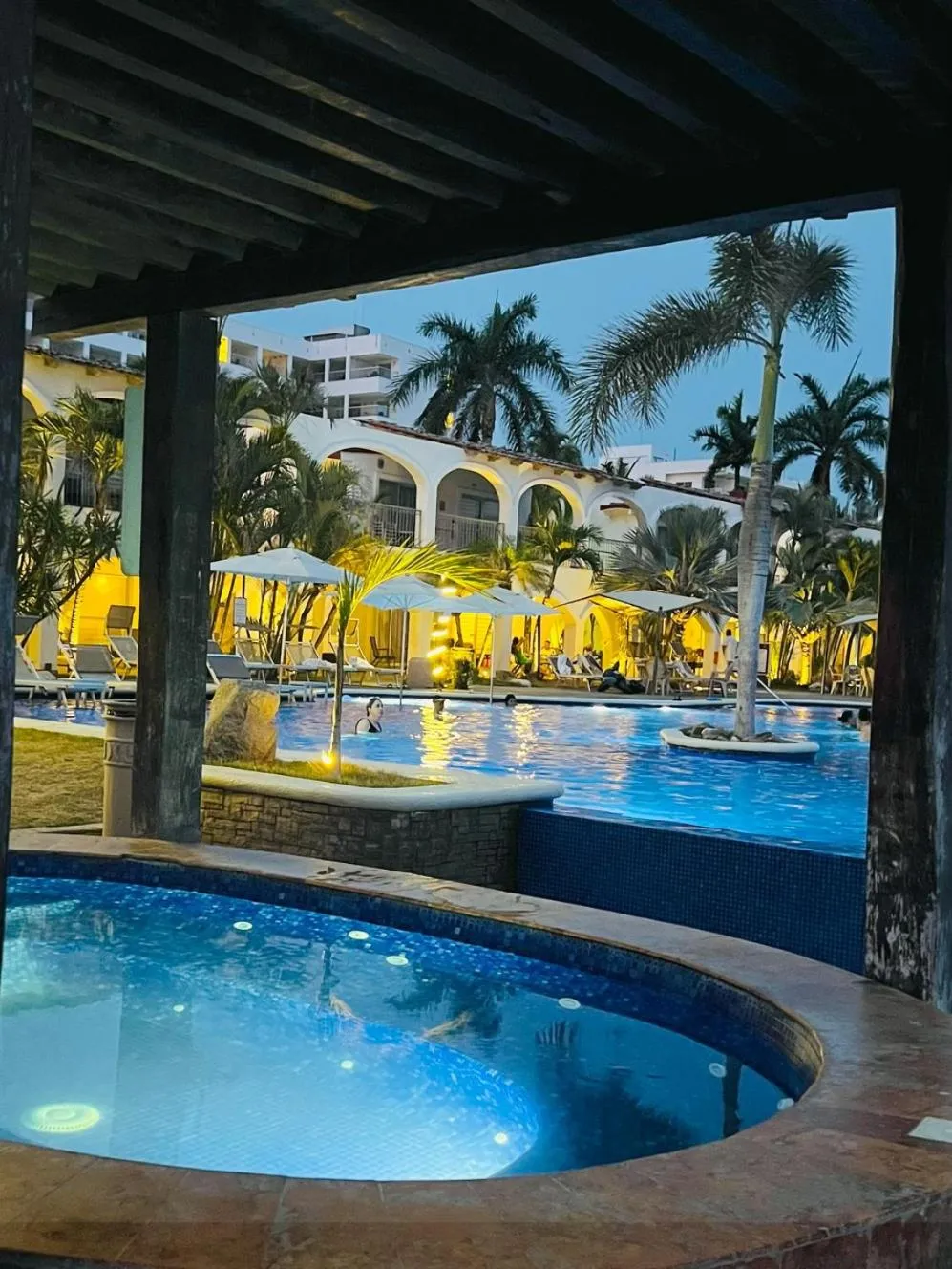 Pool view in Los Picos Hotel & Suites Bucerias