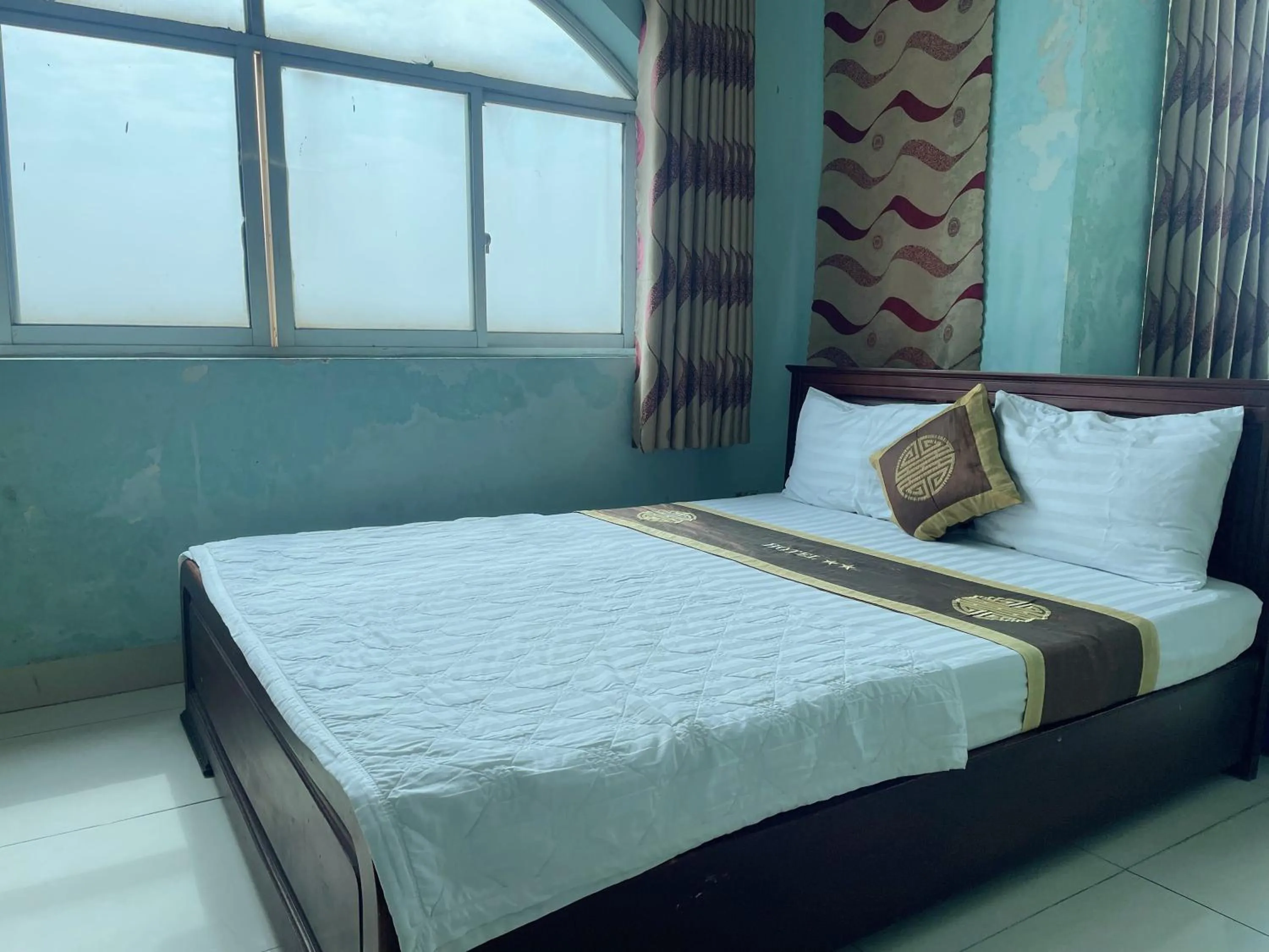 Bed in Bien Sao Hotel