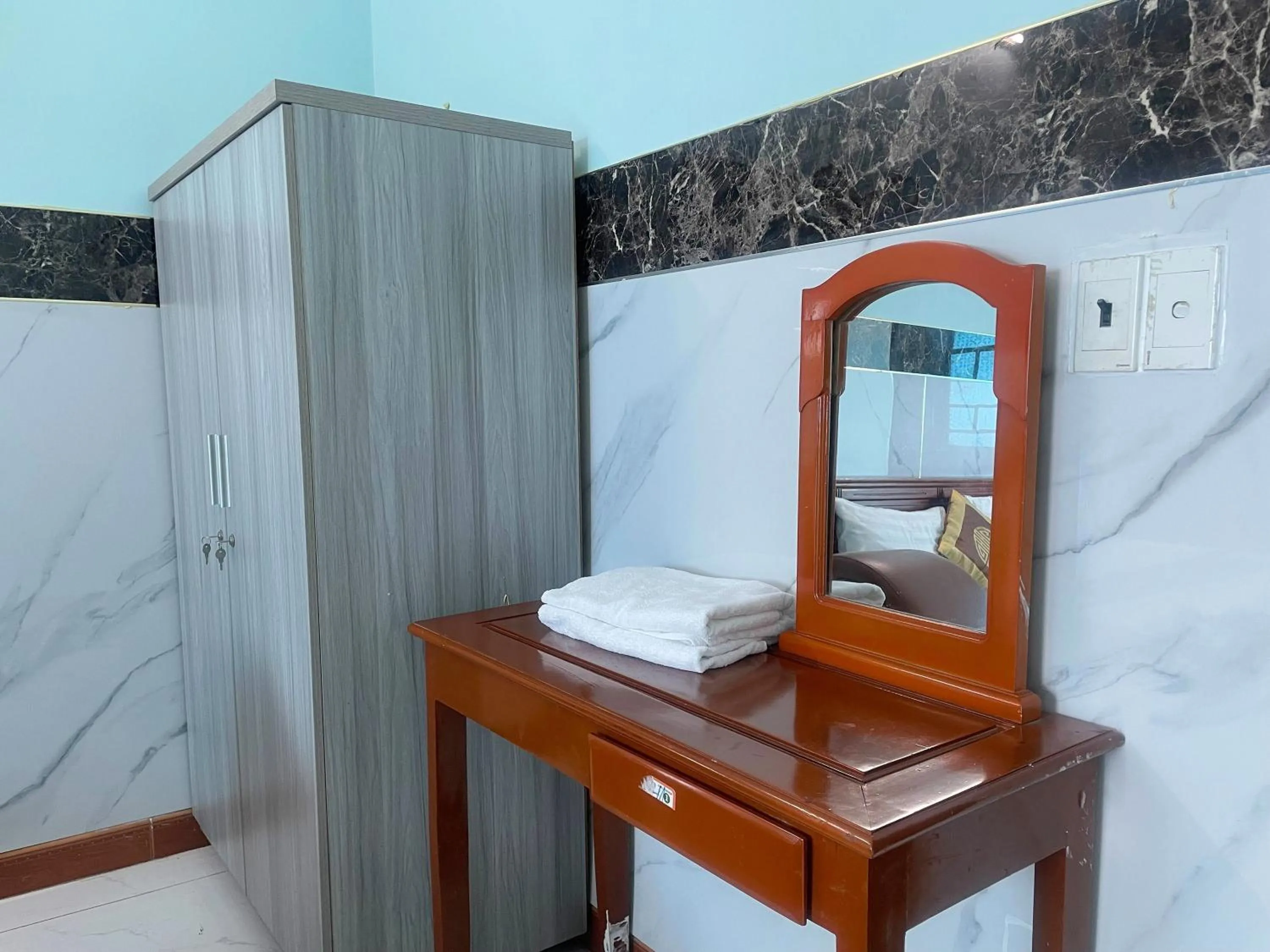 Bed in Bien Sao Hotel