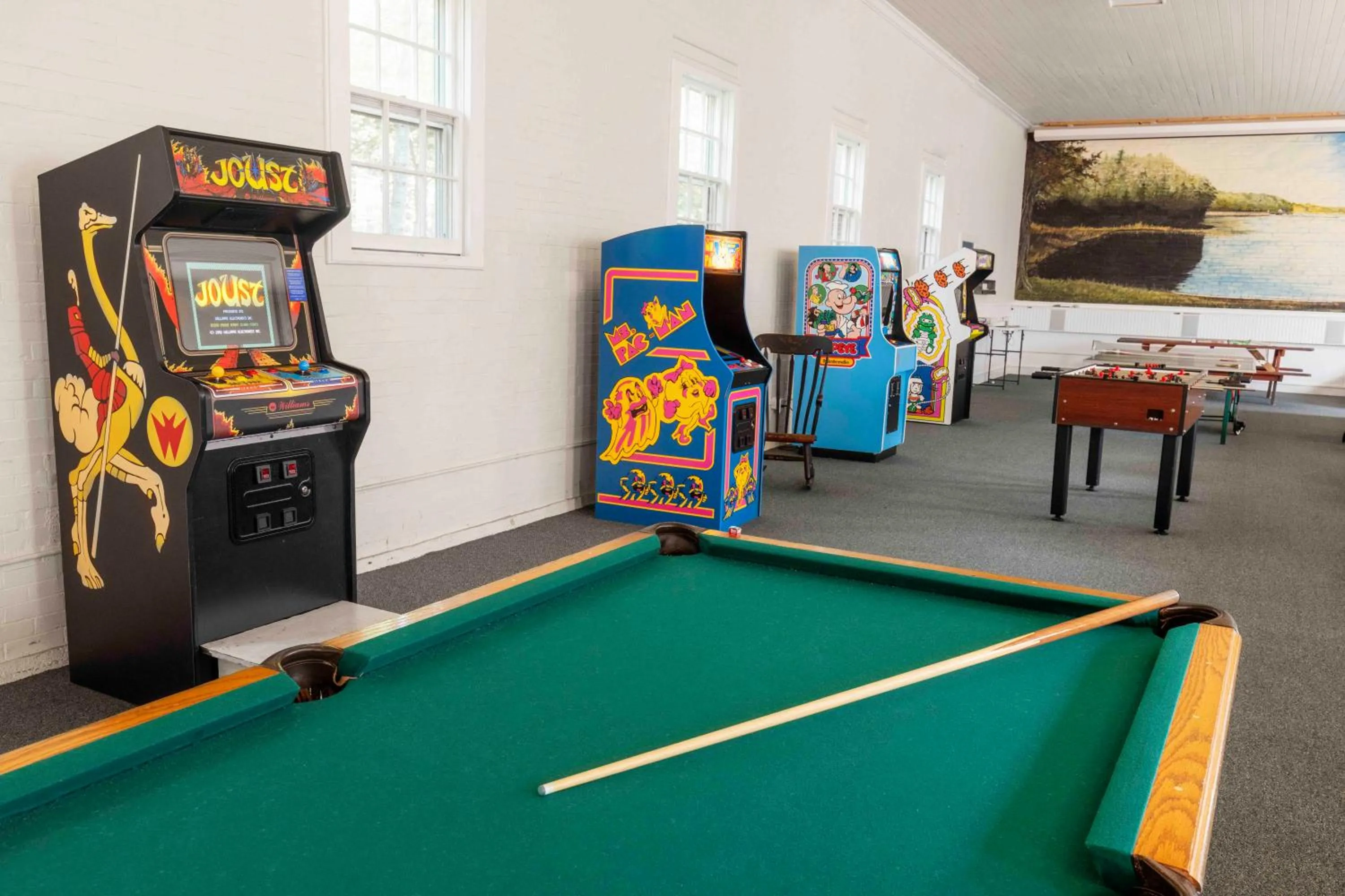 Game Room in Inn at Diamond Cove