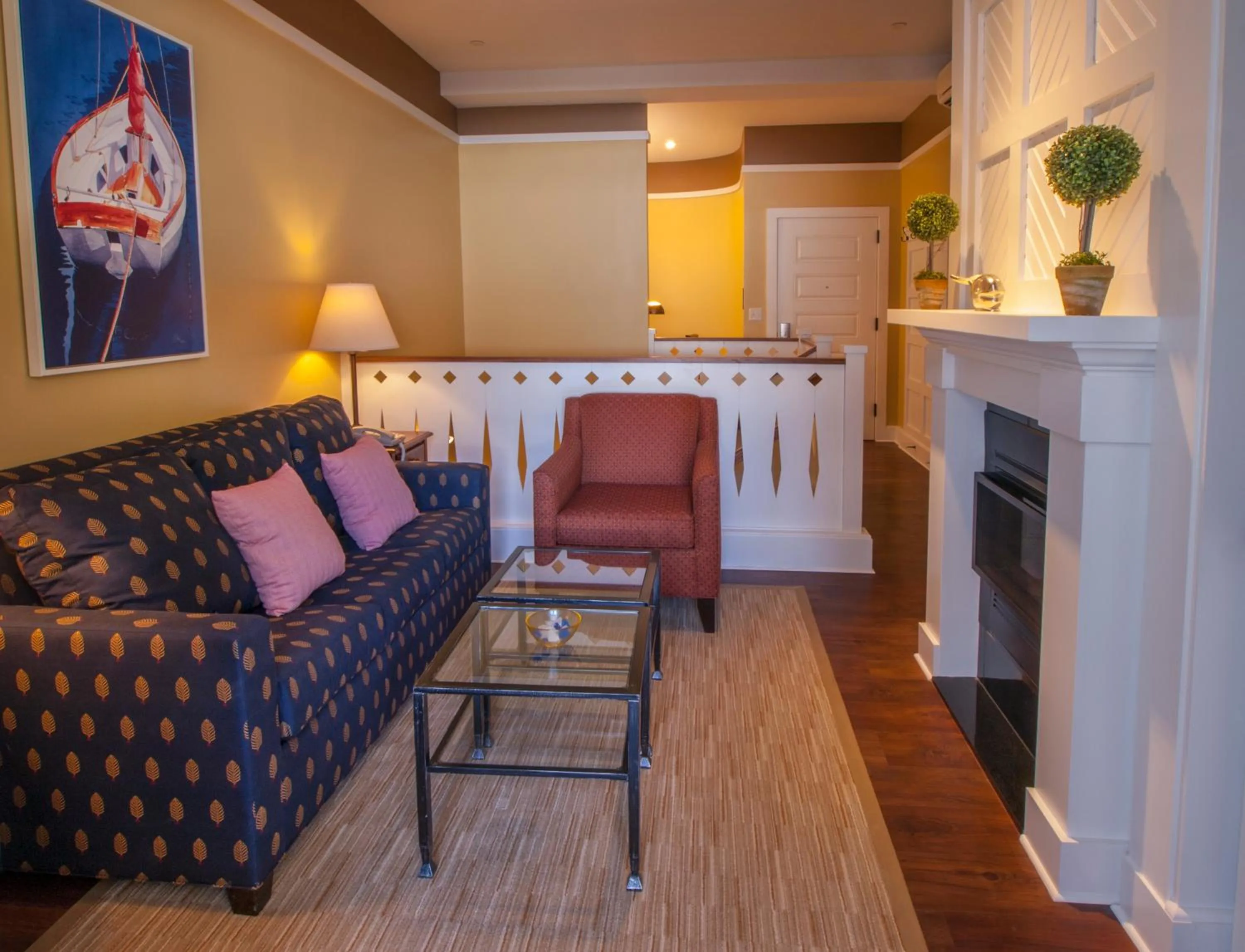 Living room in Inn at Diamond Cove