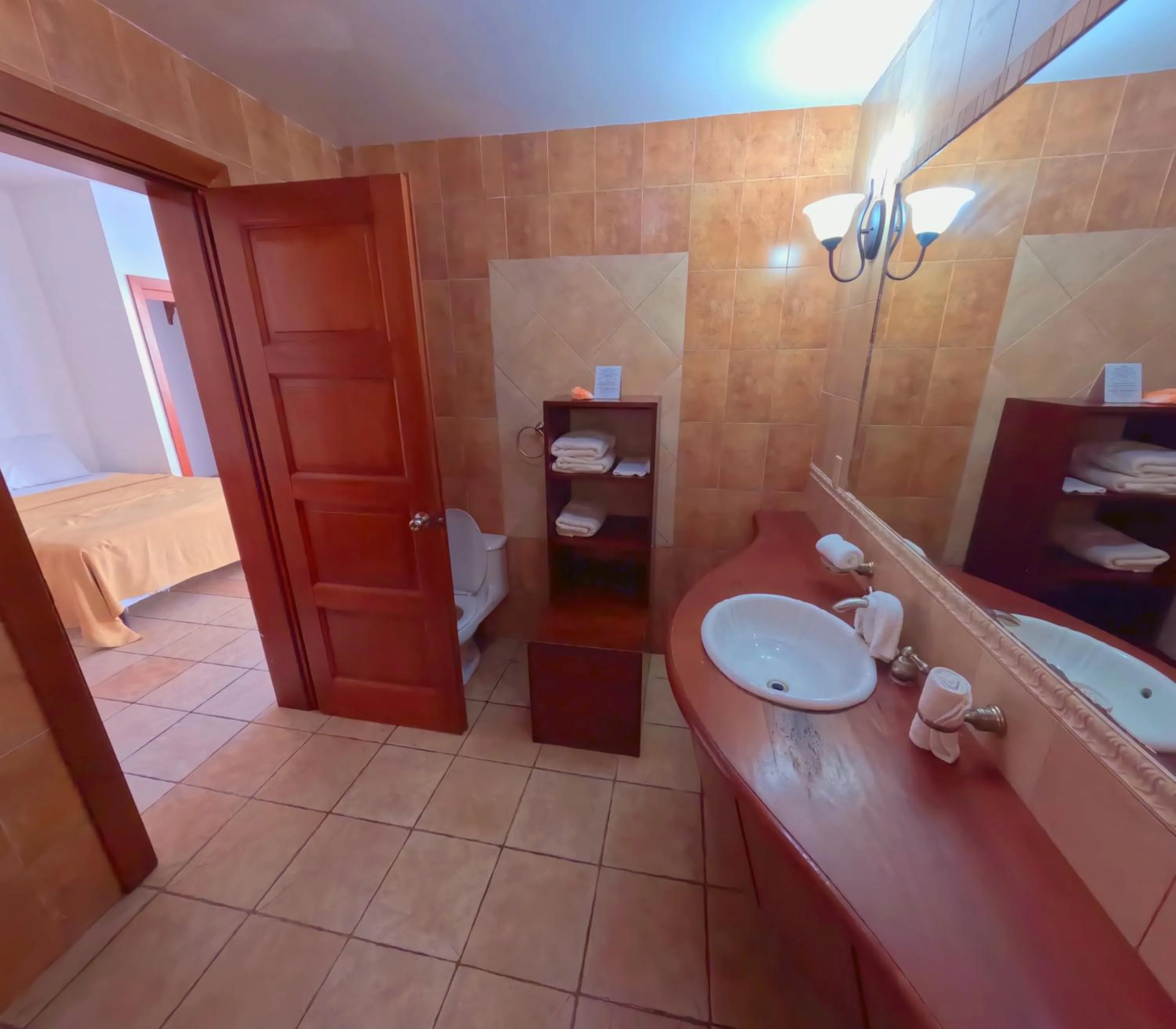 Bathroom in West Bay Colonial