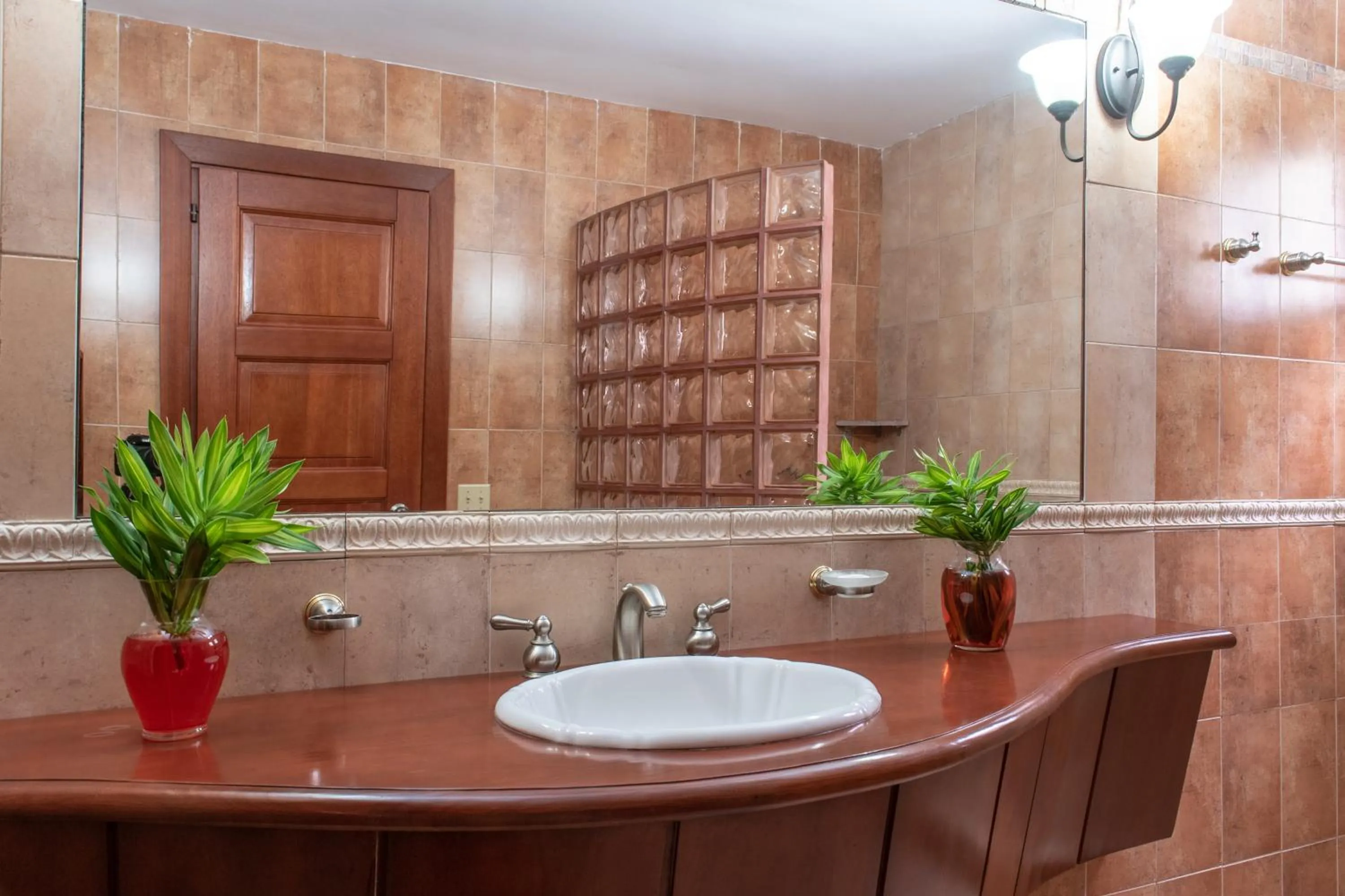 Bathroom in West Bay Colonial