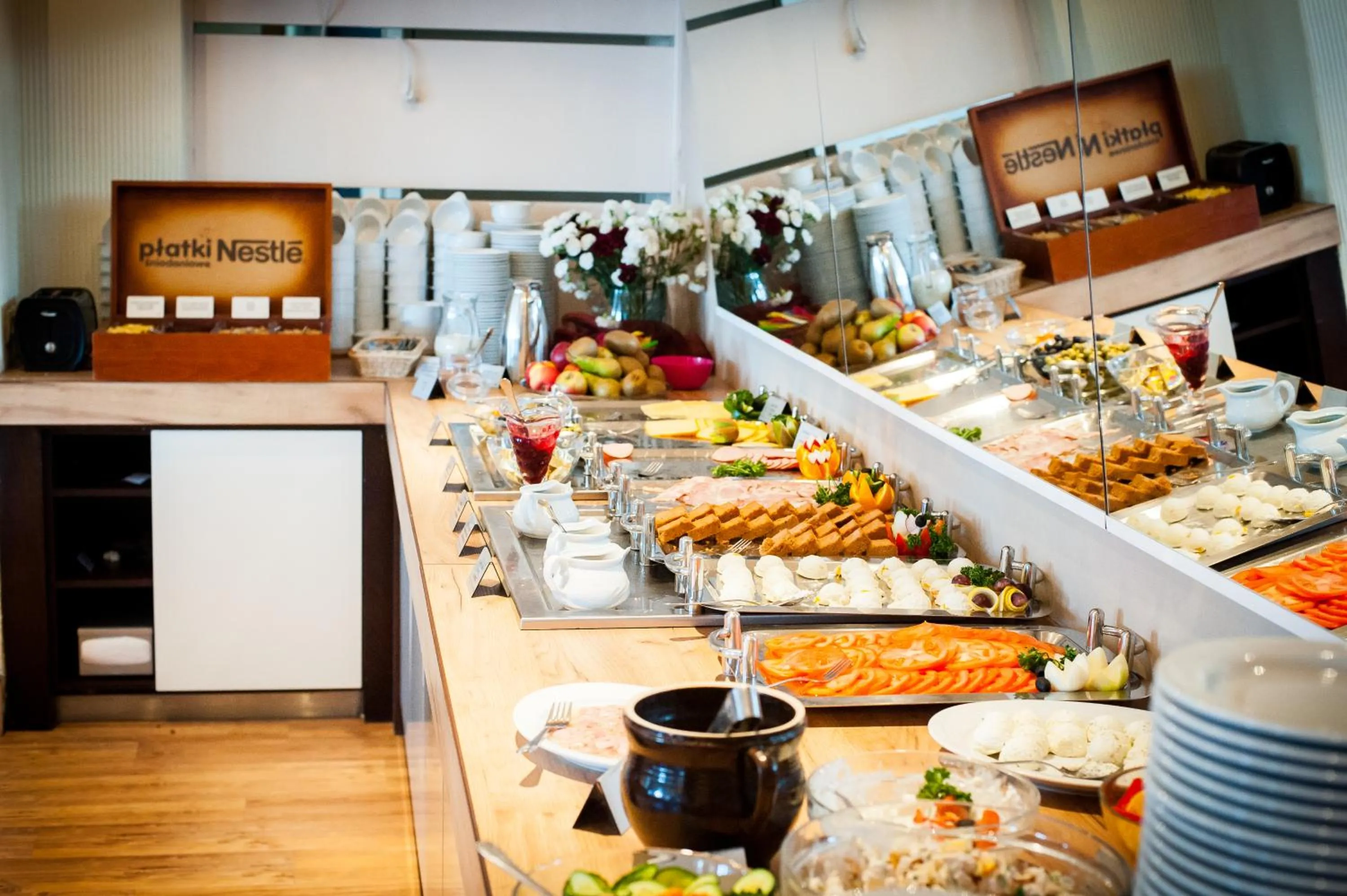 Food and drinks in Hotel Diament Ustroń
