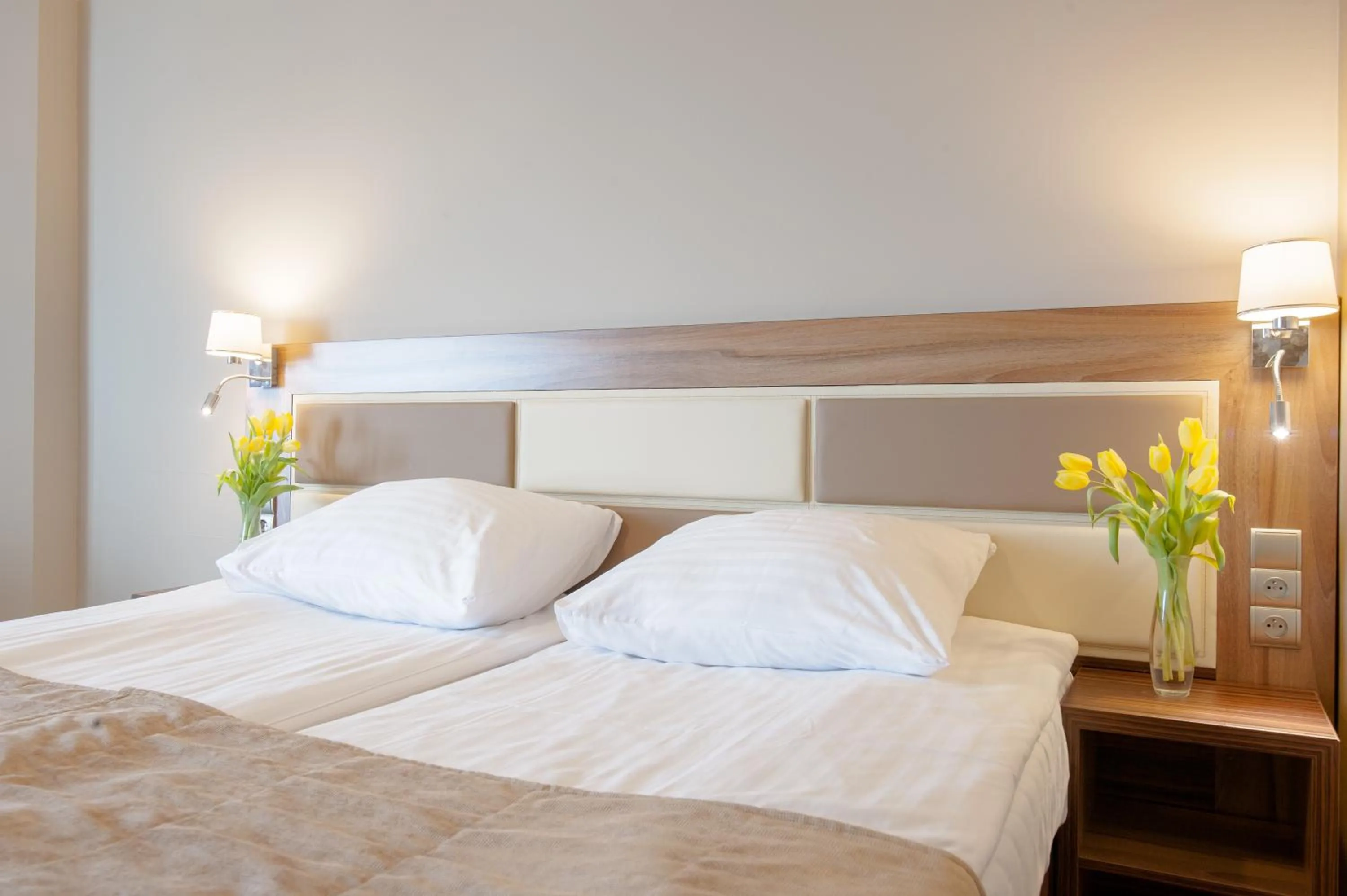 Bed in Hotel Diament Ustroń