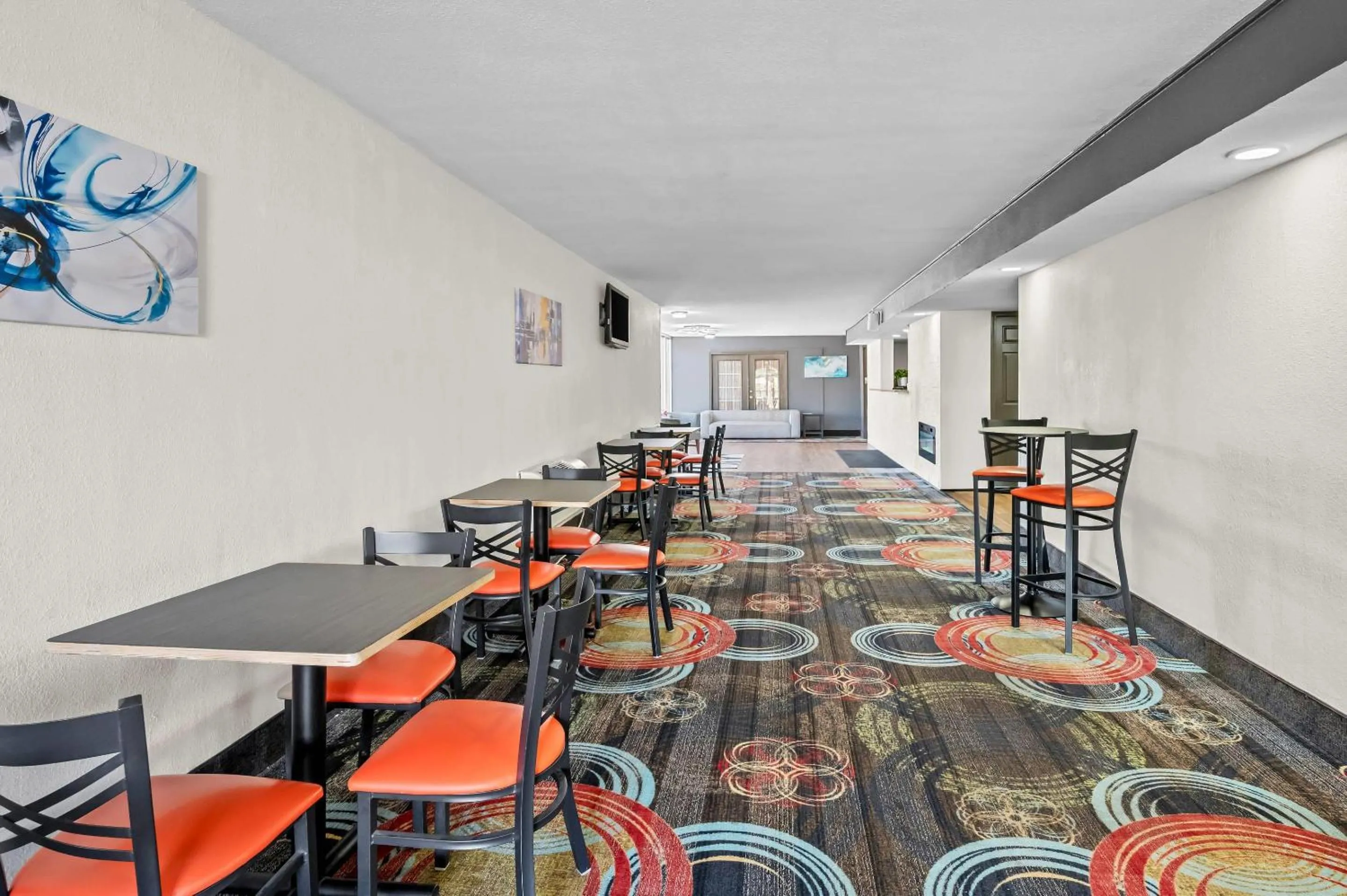 Breakfast in Quality Inn Little Rock on I-30 Near Littlerock airport