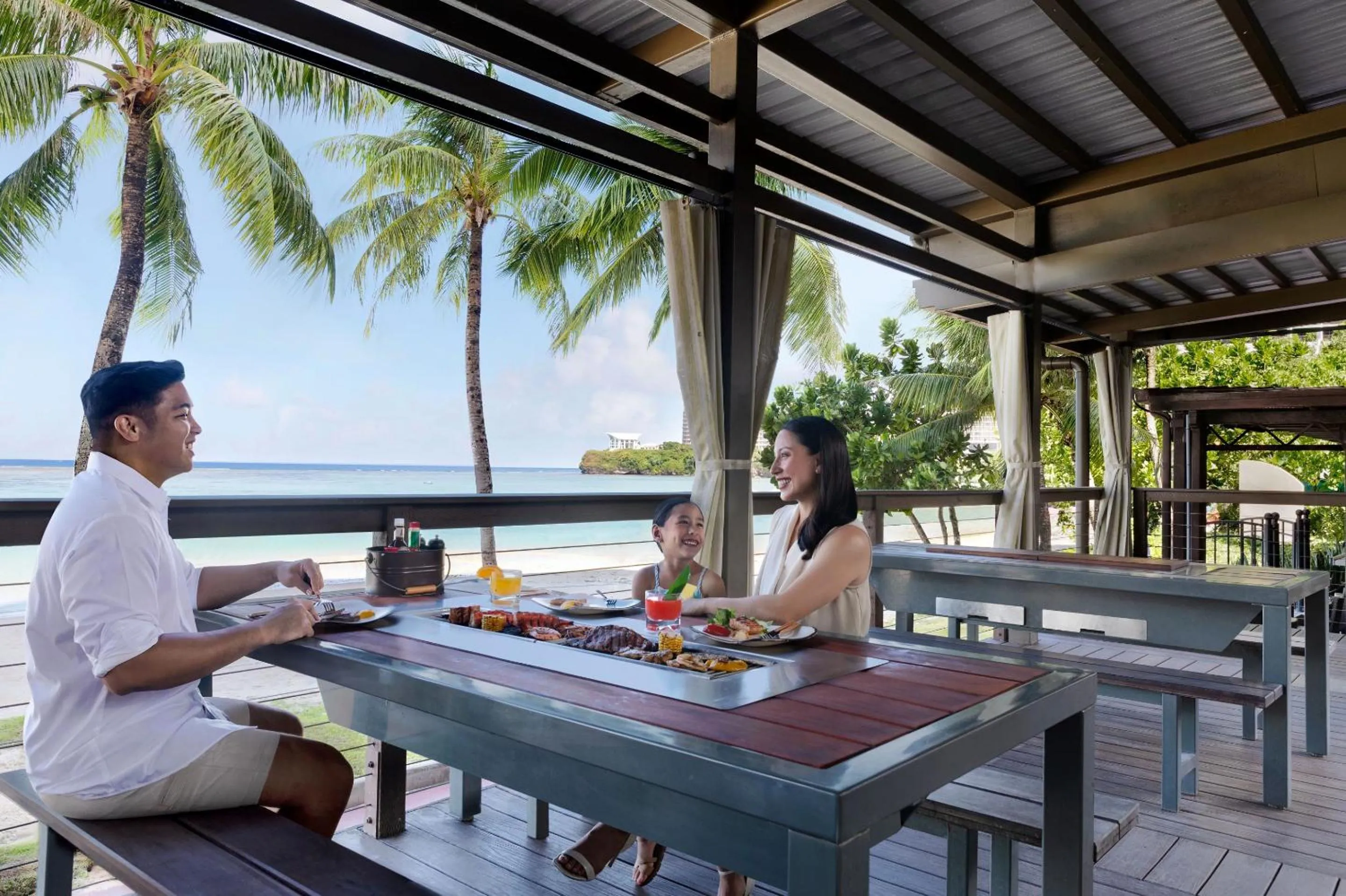 BBQ facilities in Dusit Beach Resort Guam