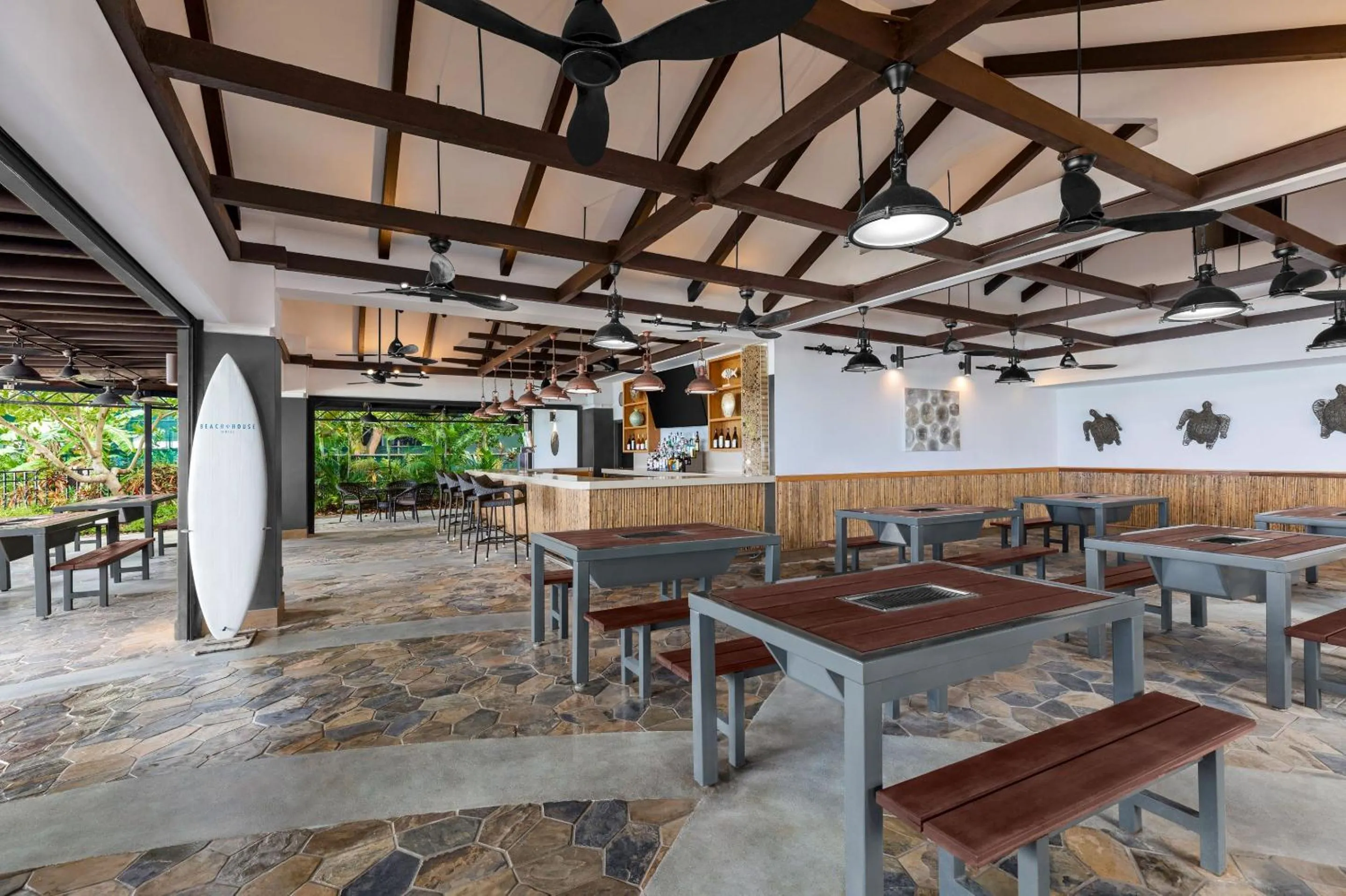 BBQ facilities in Dusit Beach Resort Guam