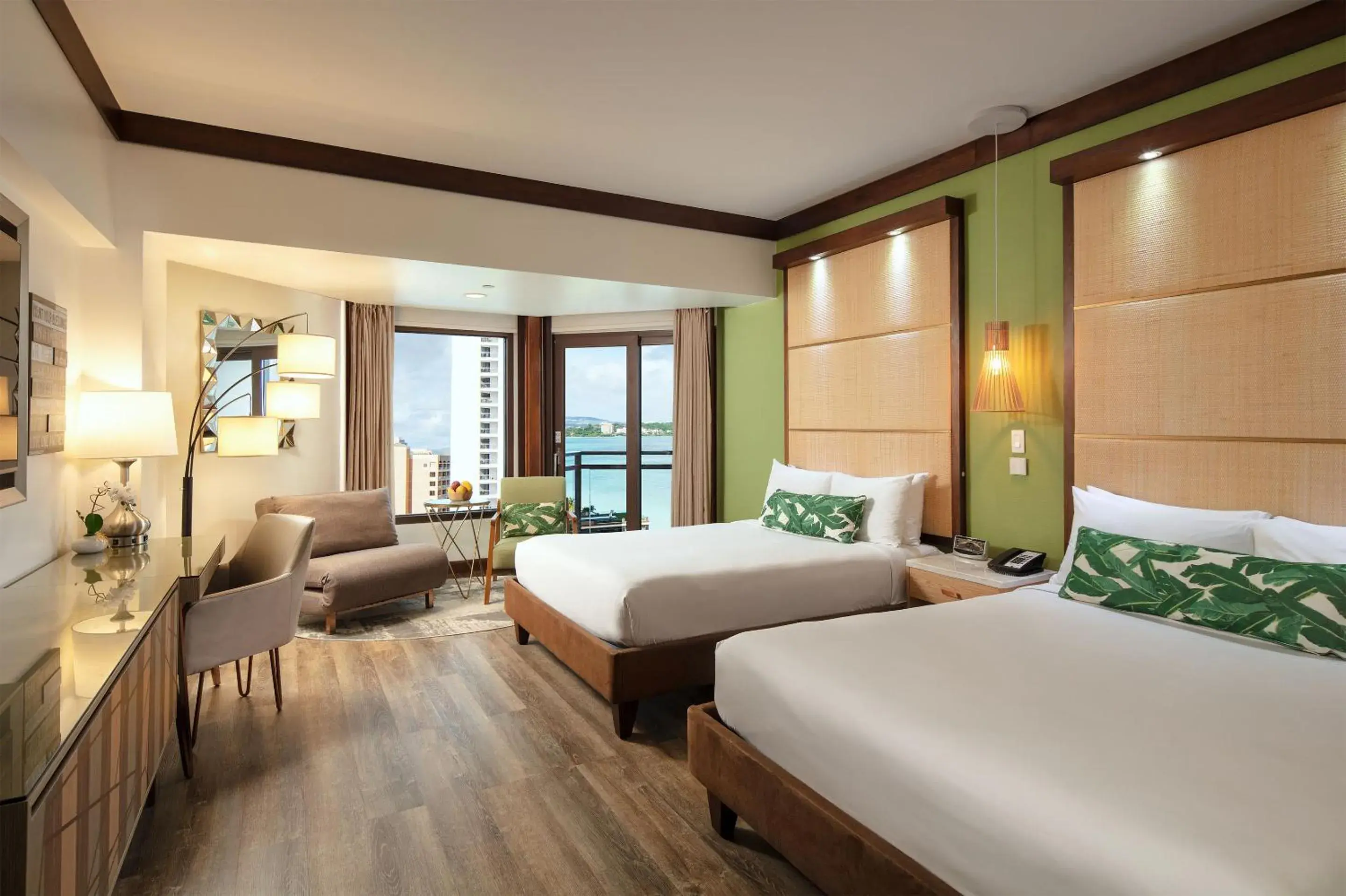 Deluxe Oceanview 2 Queen Accessible in Dusit Beach Resort Guam Deluxe Oceanview 2 Queen Accessible in Dusit Beach Resort Guam