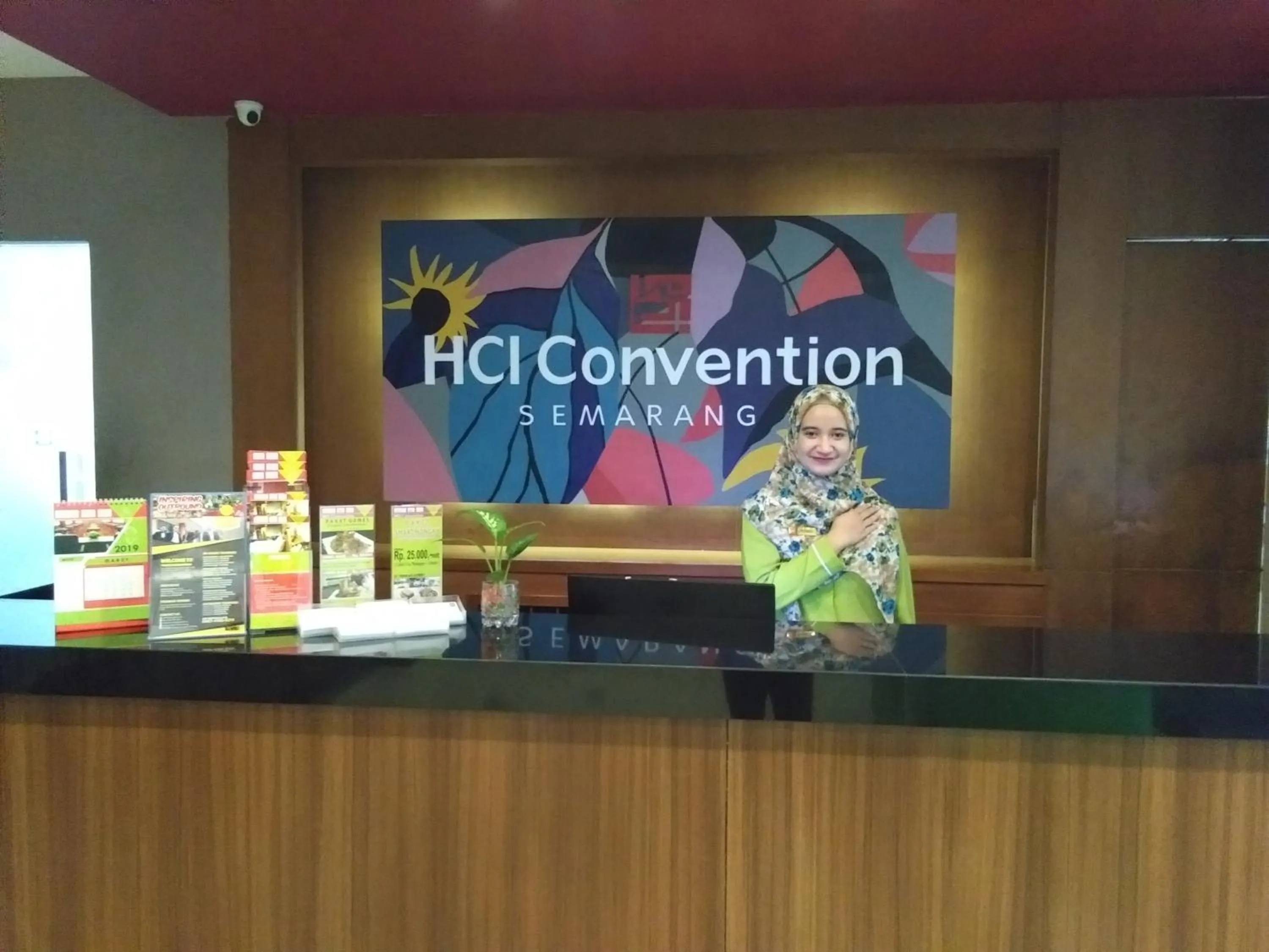 Staff in Hotel Candi Indah Akpol Semarang