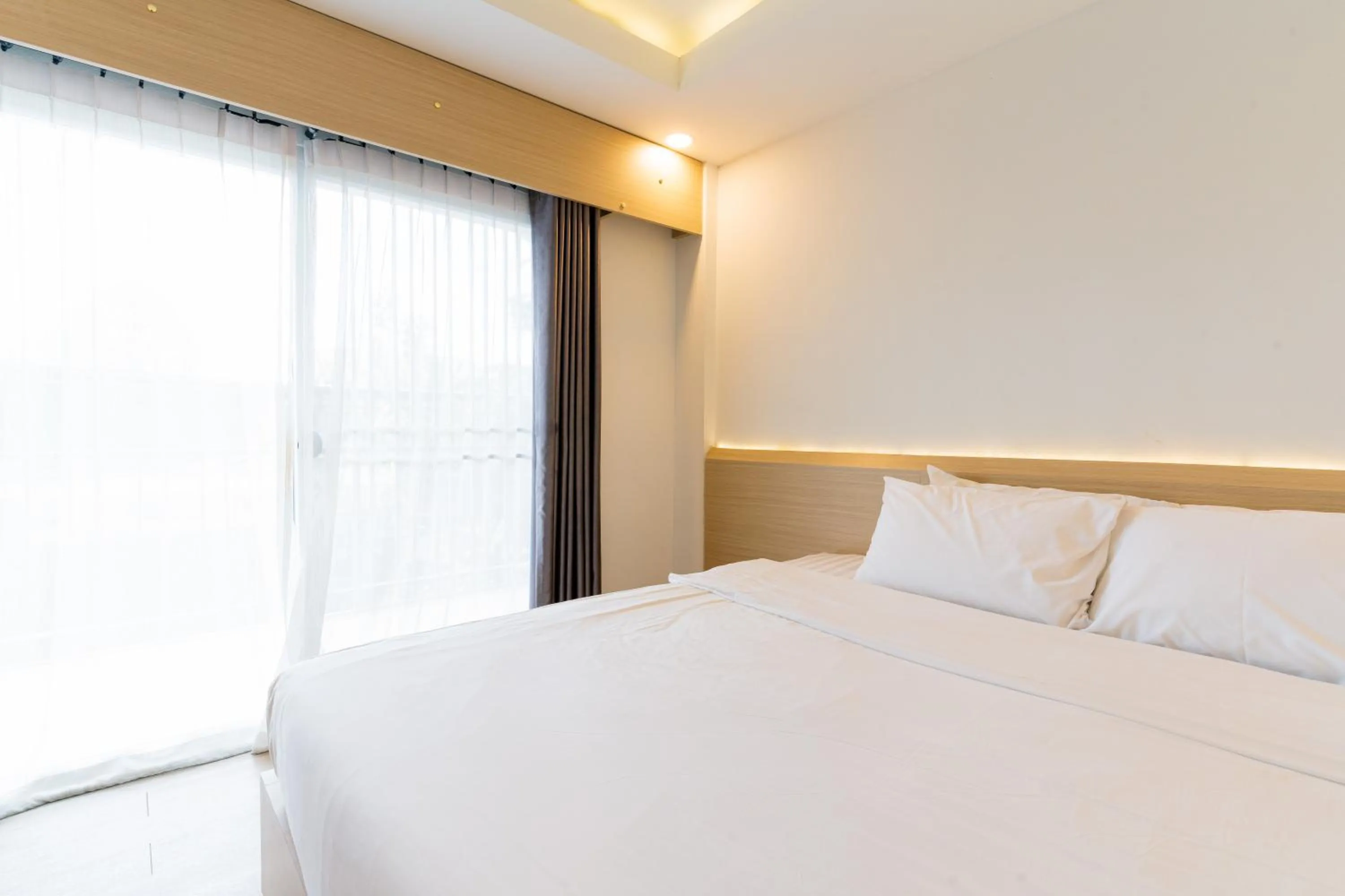 One-Bedroom Apartment with Balcony in Smile Place Hotel Chiang Rai